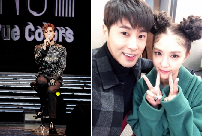 允浩出道16年首度發行個人專輯，特地邀來好友寶兒BoA 合作。（avex提供、翻攝自IG）