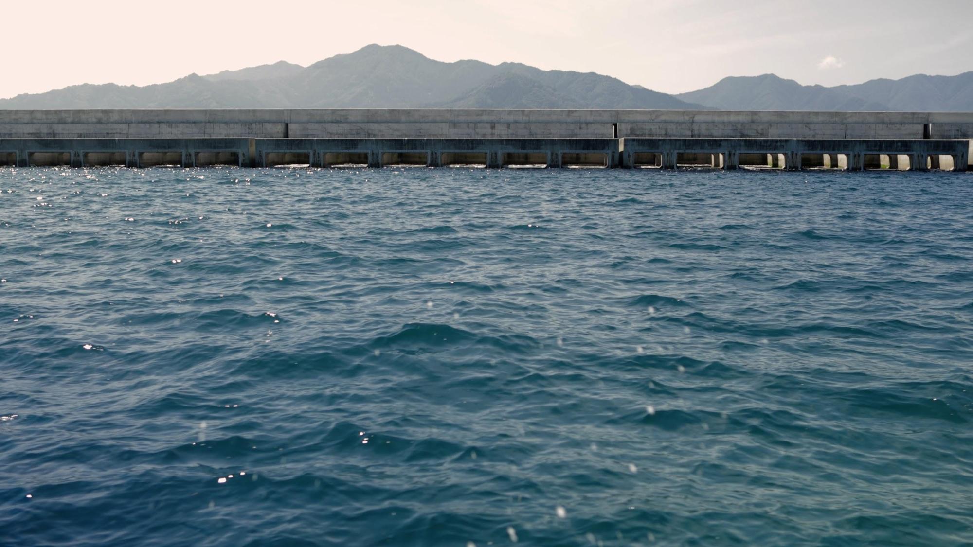 「海上長城」究竟是防禦海嘯？還是阻隔人與海洋？（公視提供）