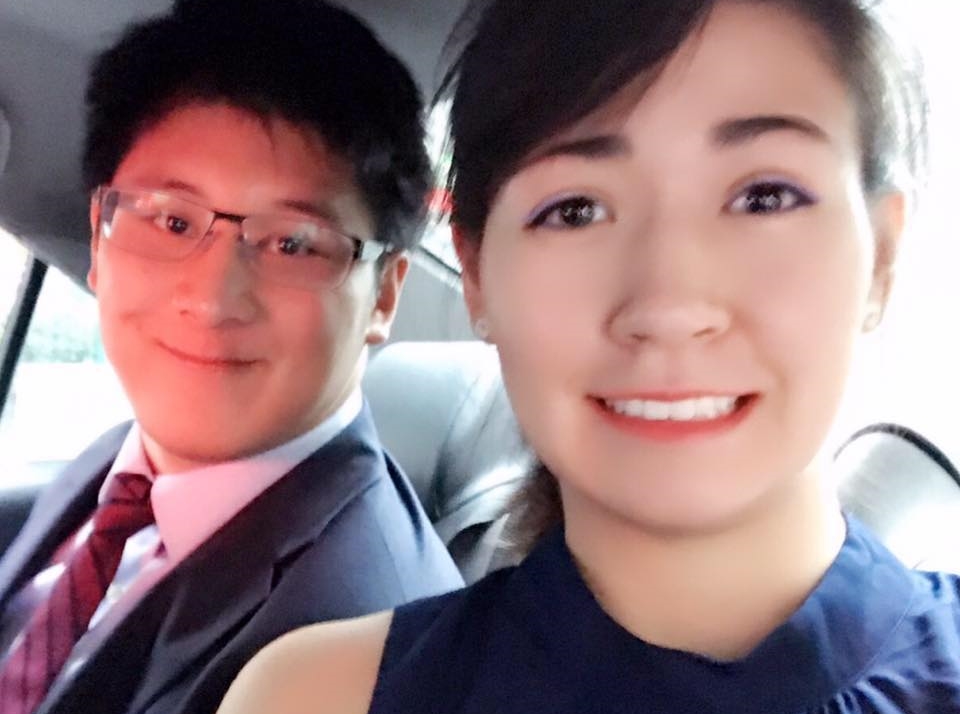 辜仲諒的長子Jeffrey和女友Jessica感情好，回台灣時也一同出雙入對。（翻攝自Jessica KS臉書）