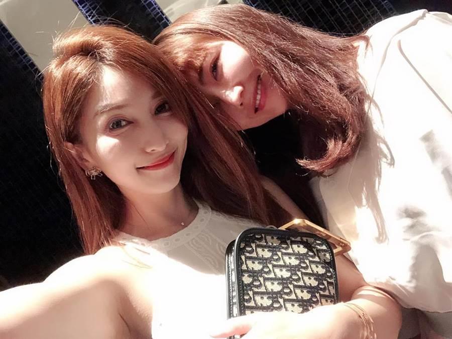 謝忻和Grace曾是好閨密,沒想到如今成了介入婚姻的小三。(翻攝自謝忻臉書)