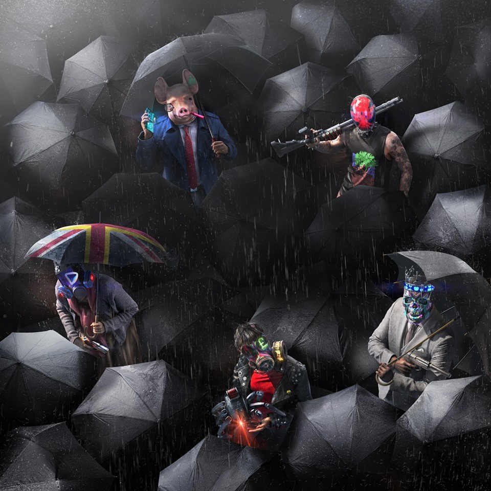 Ubisoft在臉書PO出《看門狗：自由軍團》的美術圖，搭配貼文內容讓人引發政治聯想，如今貼文已遭刪除。（翻攝自Ubisoft臉書）