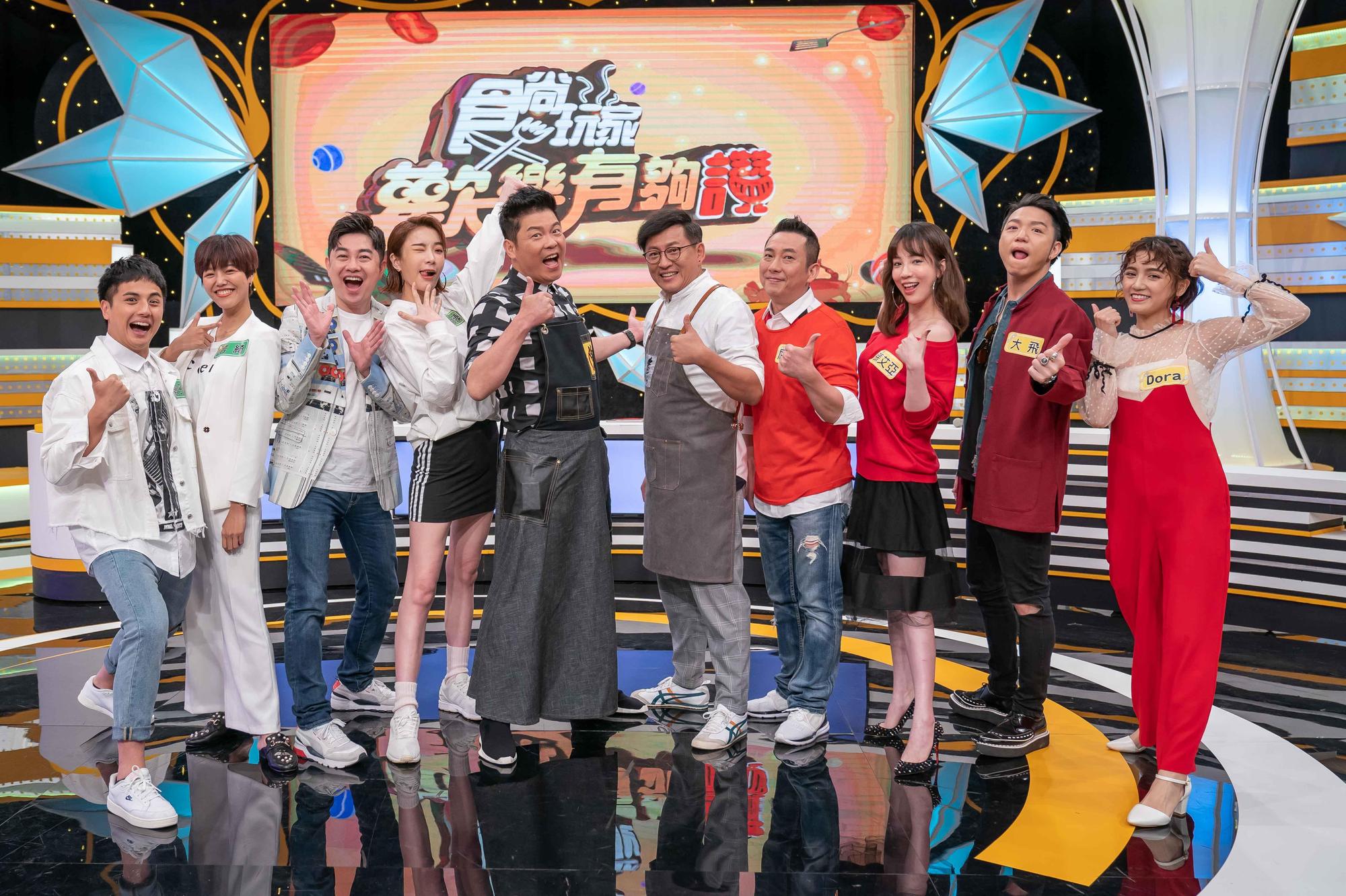 大型綜藝《食尚玩家—歡樂有夠讚》本週邀請蔡淑臻、李明川、張艾亞、大飛、若綺、屈中恆進行挑戰。（TVBS歡樂台提供）