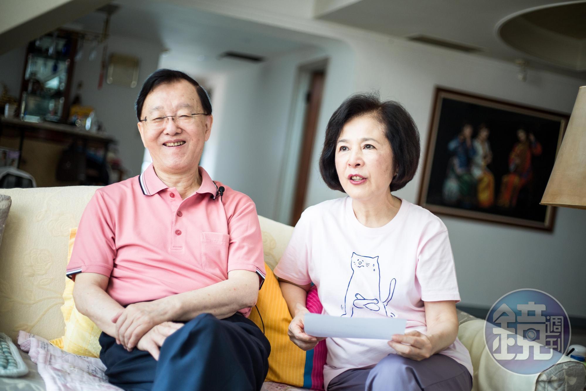 盛竹如說自己看到數字就頭痛，因此怎麼選房、挑房，都是盛太太說了算。