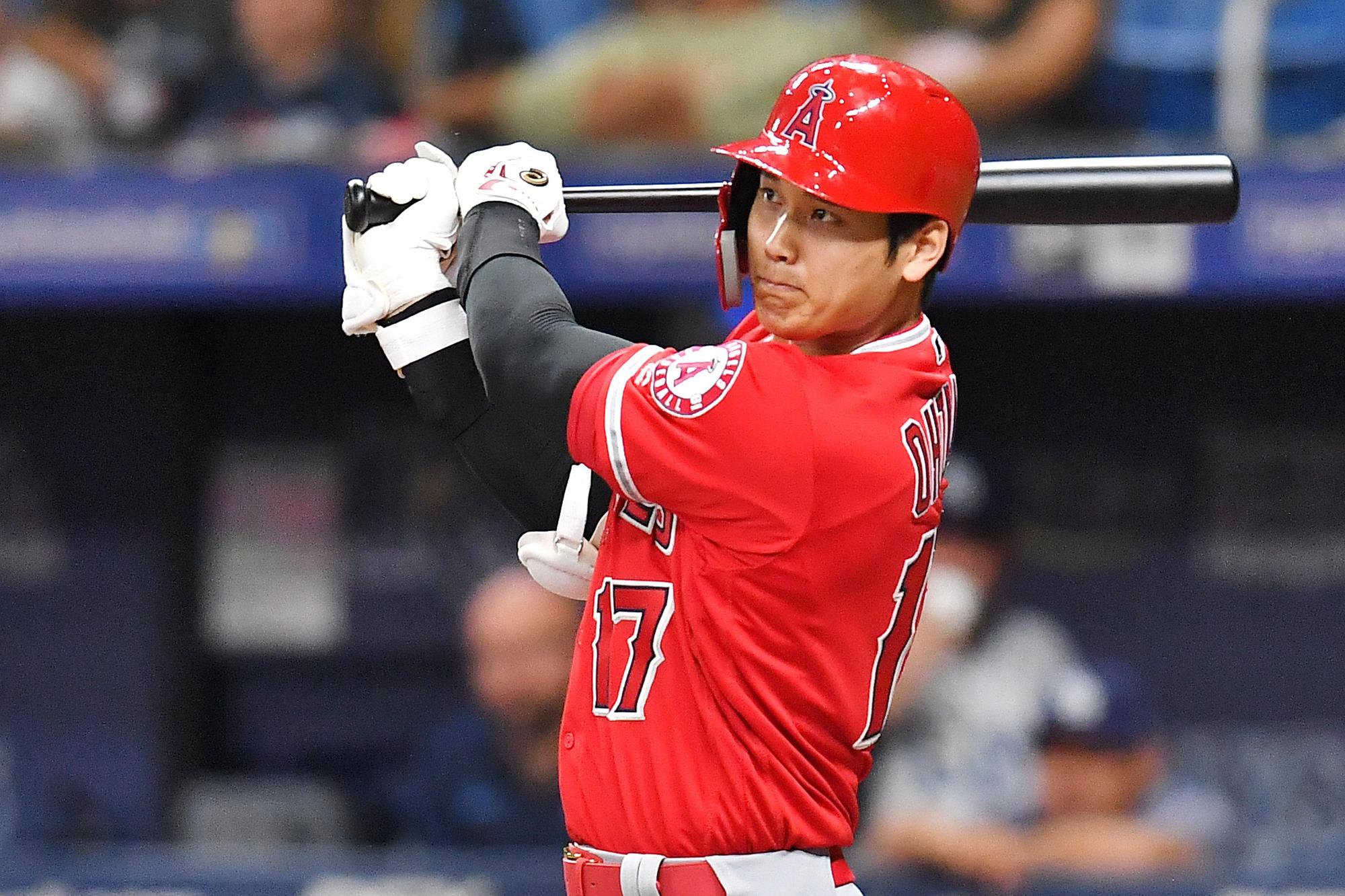大谷去年對左投手的99個打數只有.222打擊率、2支全壘打。(東方IC)