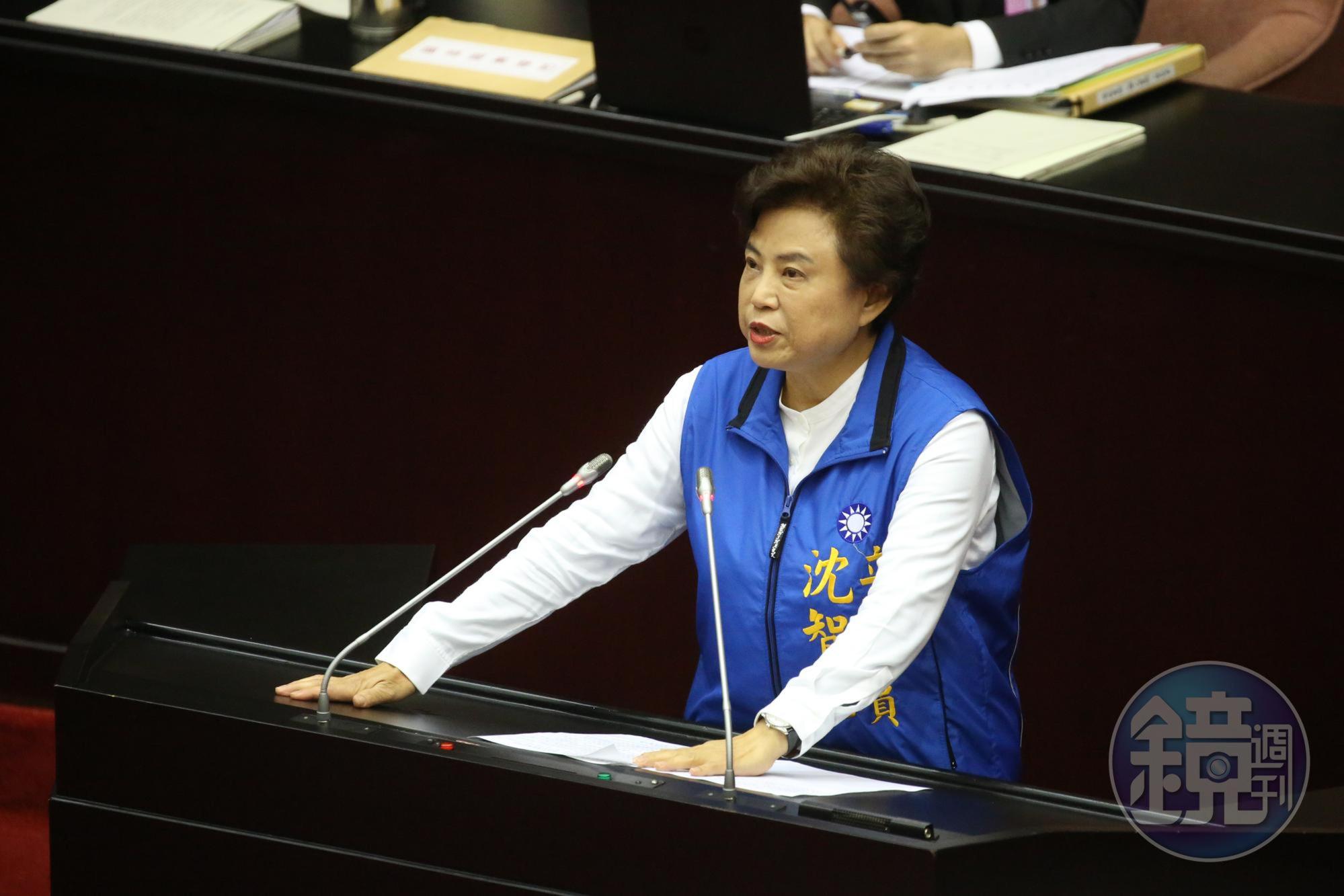 立委沈智慧遭爆赴中國演講支持一國兩制,網友怒喊「公然叛國」。(本刊資料照)