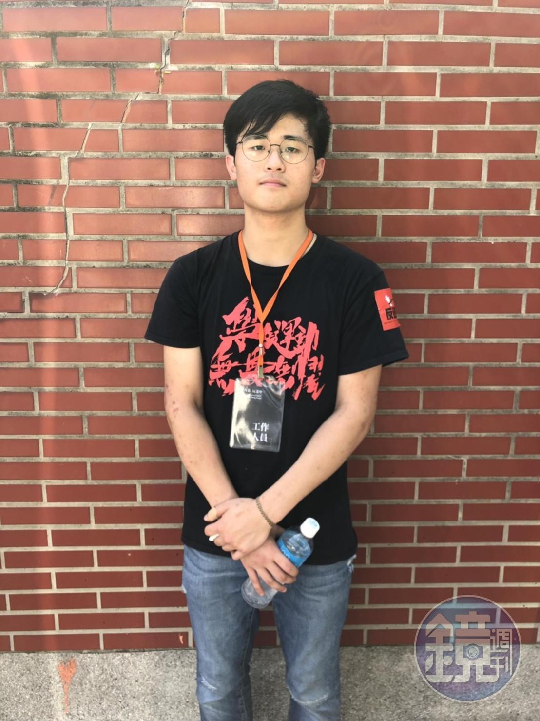 蔡思宇。（李振豪攝）