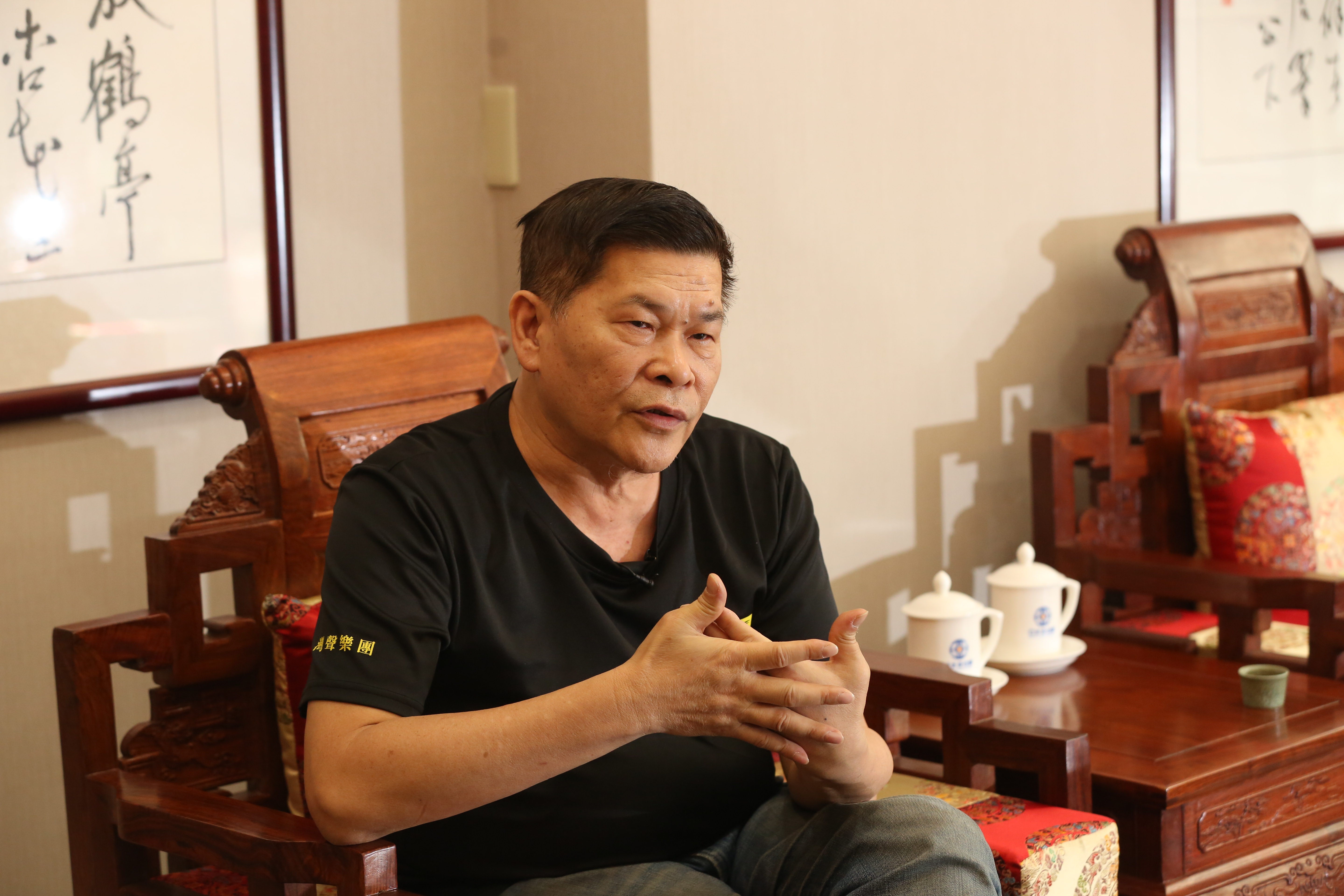 澎恰恰有靈異體質，是三太子的乩身。（本刊資料照）