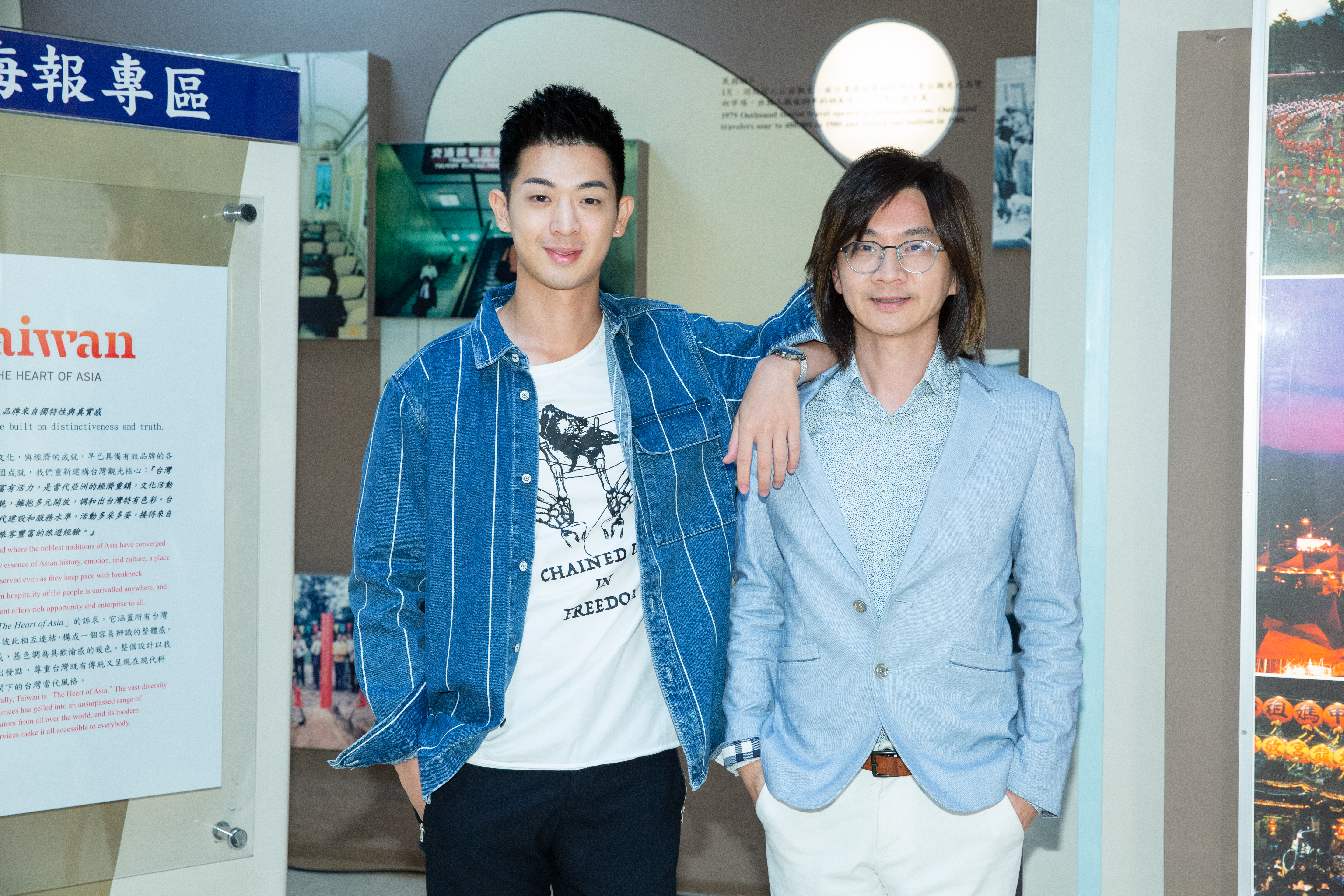 林隆璇與兒子林亭翰出席雲林北港觀光推廣活動，2人還為北港創作新歌〈北港小鎮〉。