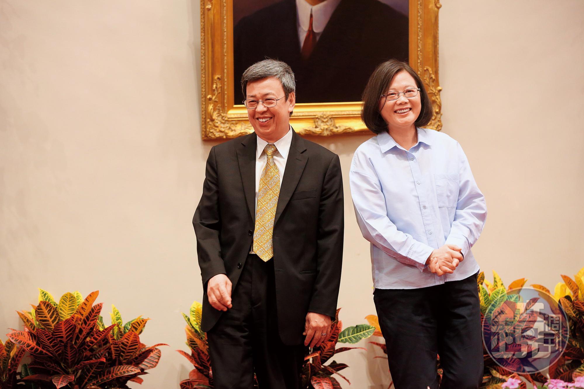 若蔡英文與賴清德無法搭配，黨內力促維持蔡與現任副總統陳建仁再次搭配。