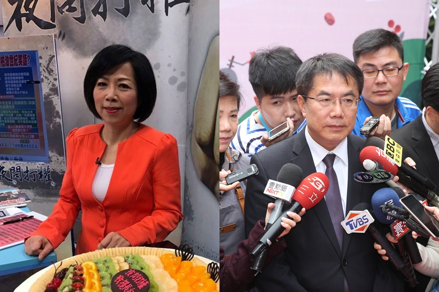 名嘴黃智賢16日在海峽論壇的發言引發眾怒，哥哥黃偉哲也遭受波及。（左圖翻攝自黃智賢世界粉專，右圖為本刊資料照）