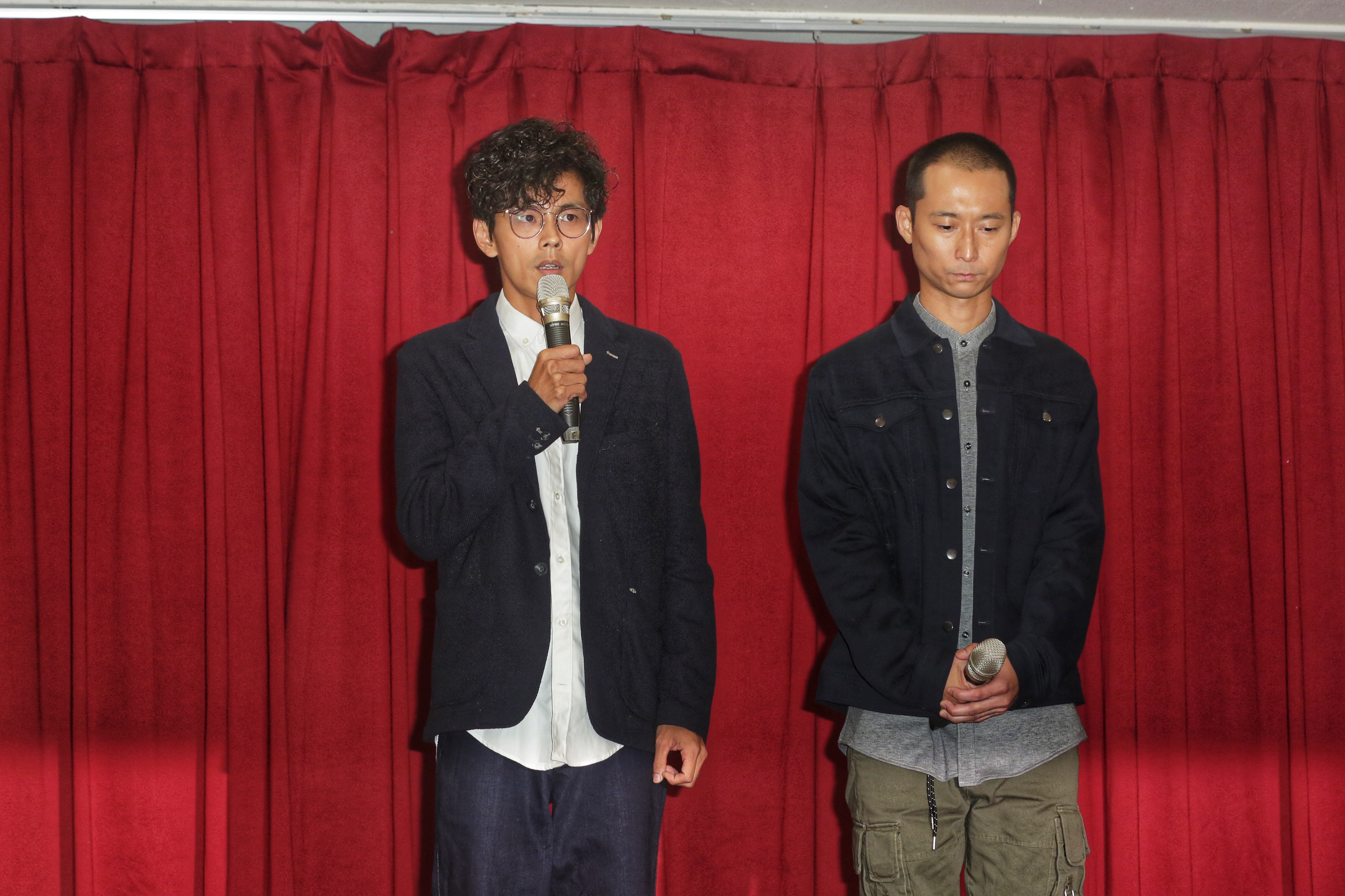 阿翔不倫戀謝忻，搭檔浩子陪同召開記者會向大眾道歉。