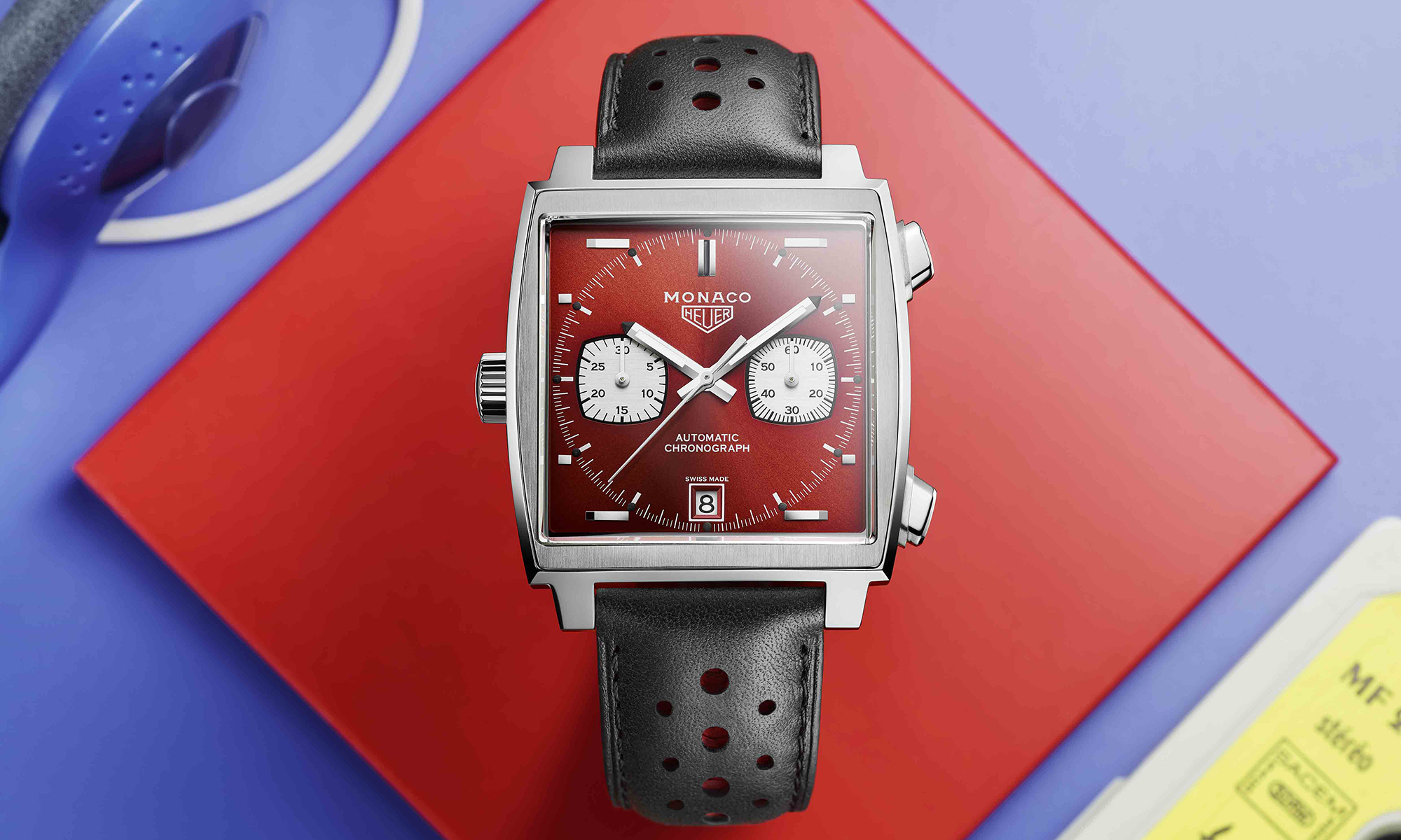 【新錶快訊】歡慶經典邁向五十年！豪雅Monaco限量腕錶第二款登場