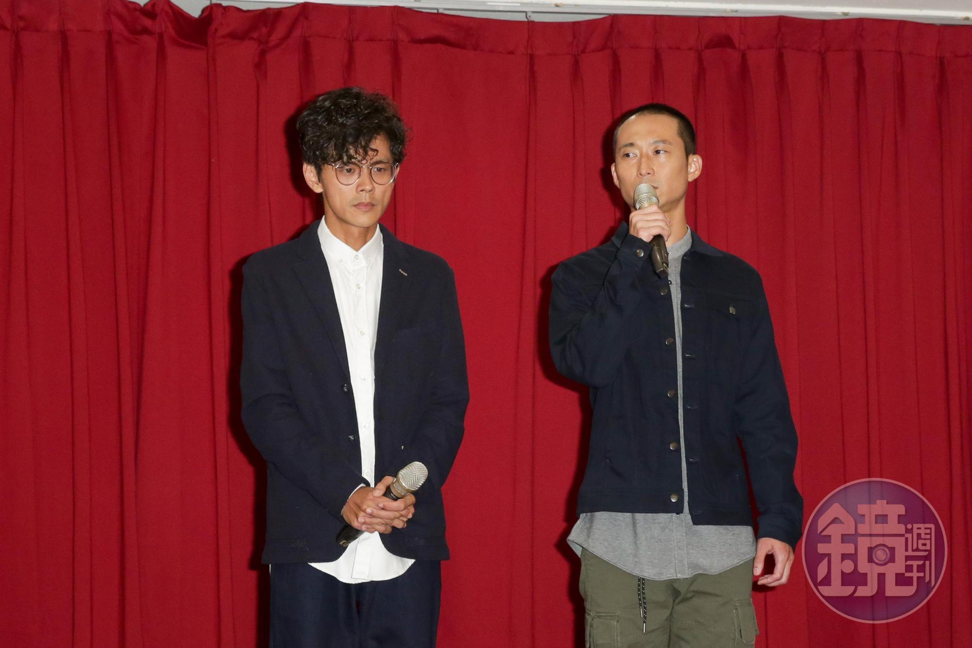 阿翔和謝忻婚外情曝光，搭檔浩子表示隔天接到媽媽電話，要他不能和阿翔拆夥。