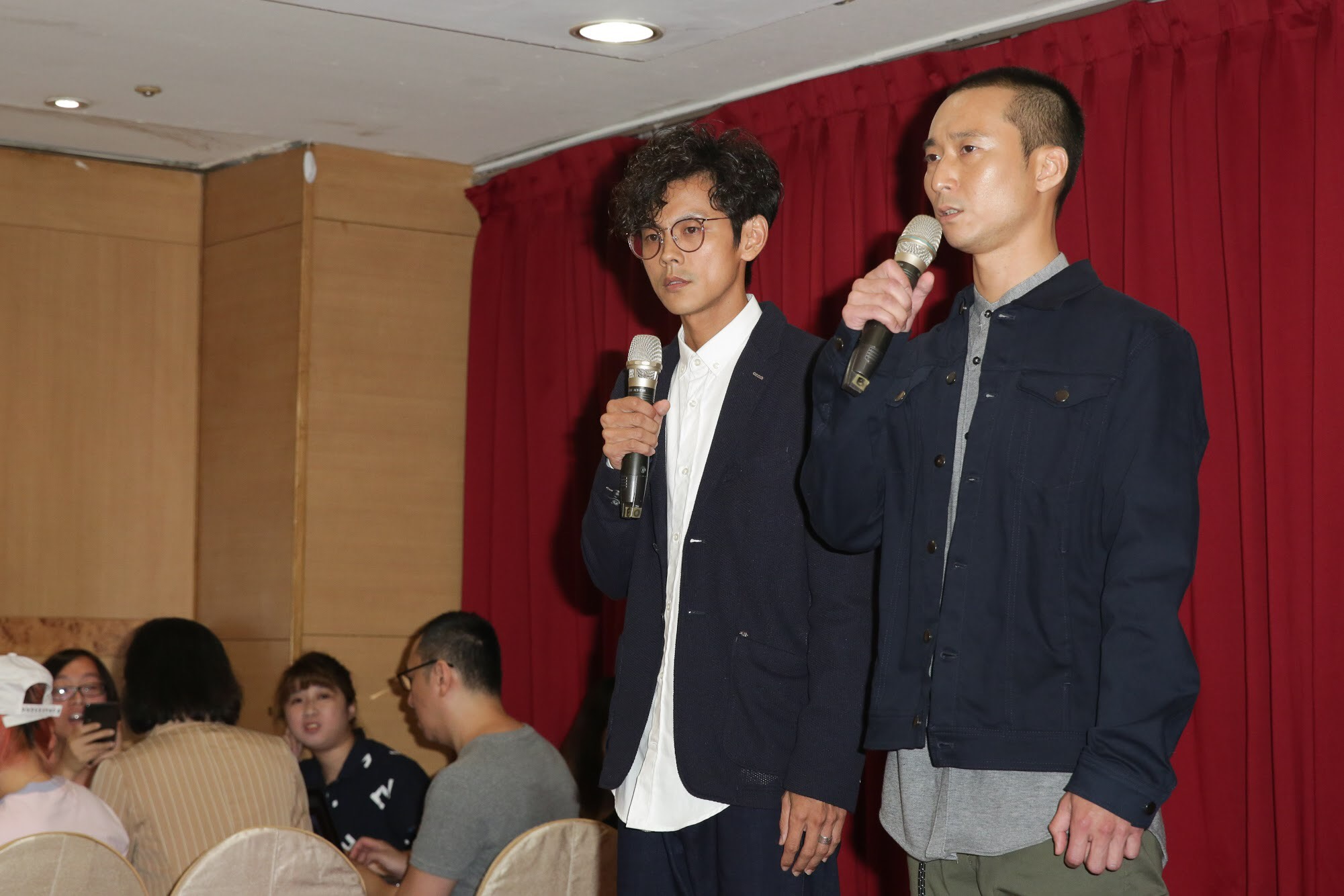 浩子(右)透露事發後,Grace曾致電請求多關心阿翔。