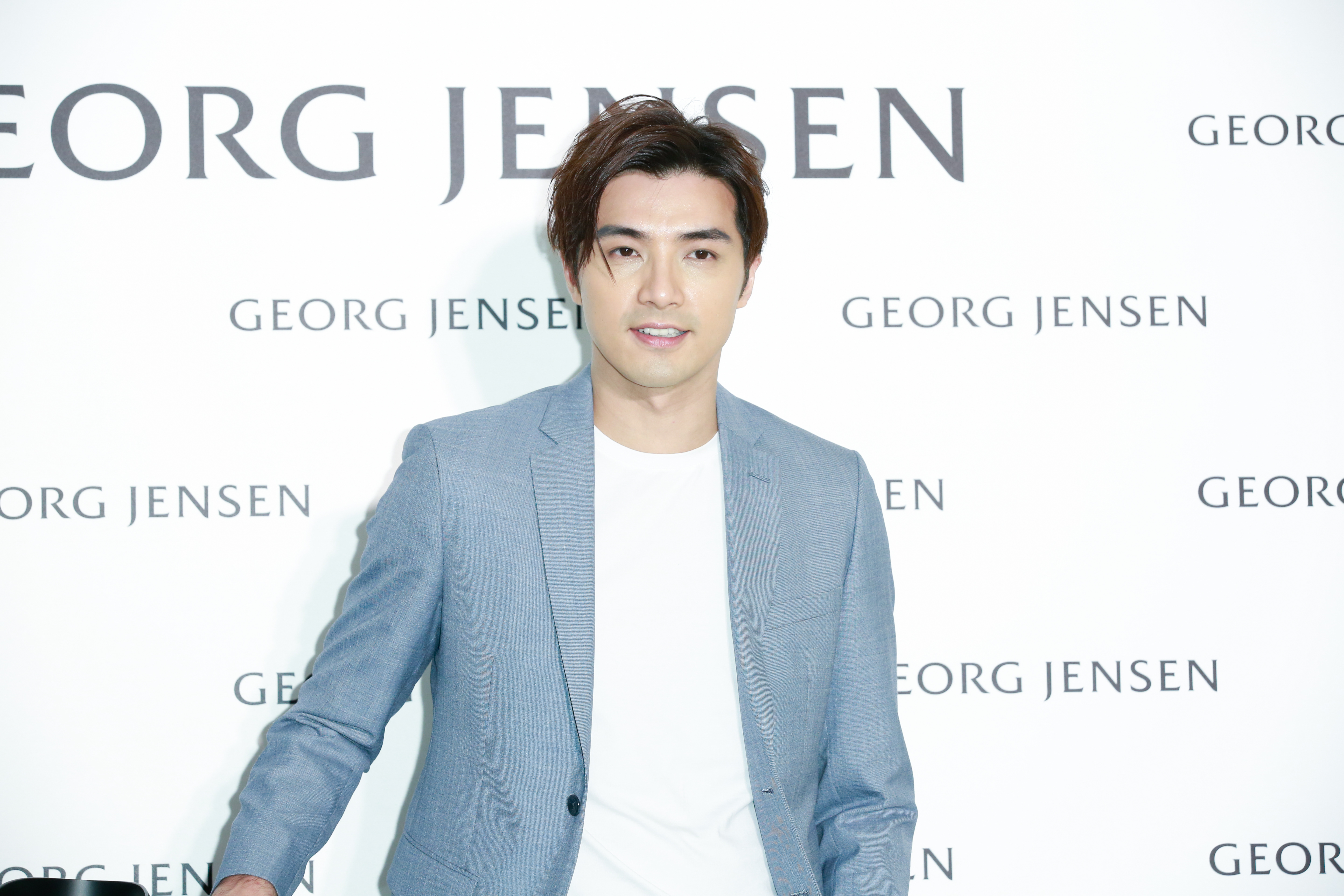 賀軍翔今日擔任Georg Jensen Men's & Travel Gear一日店長。