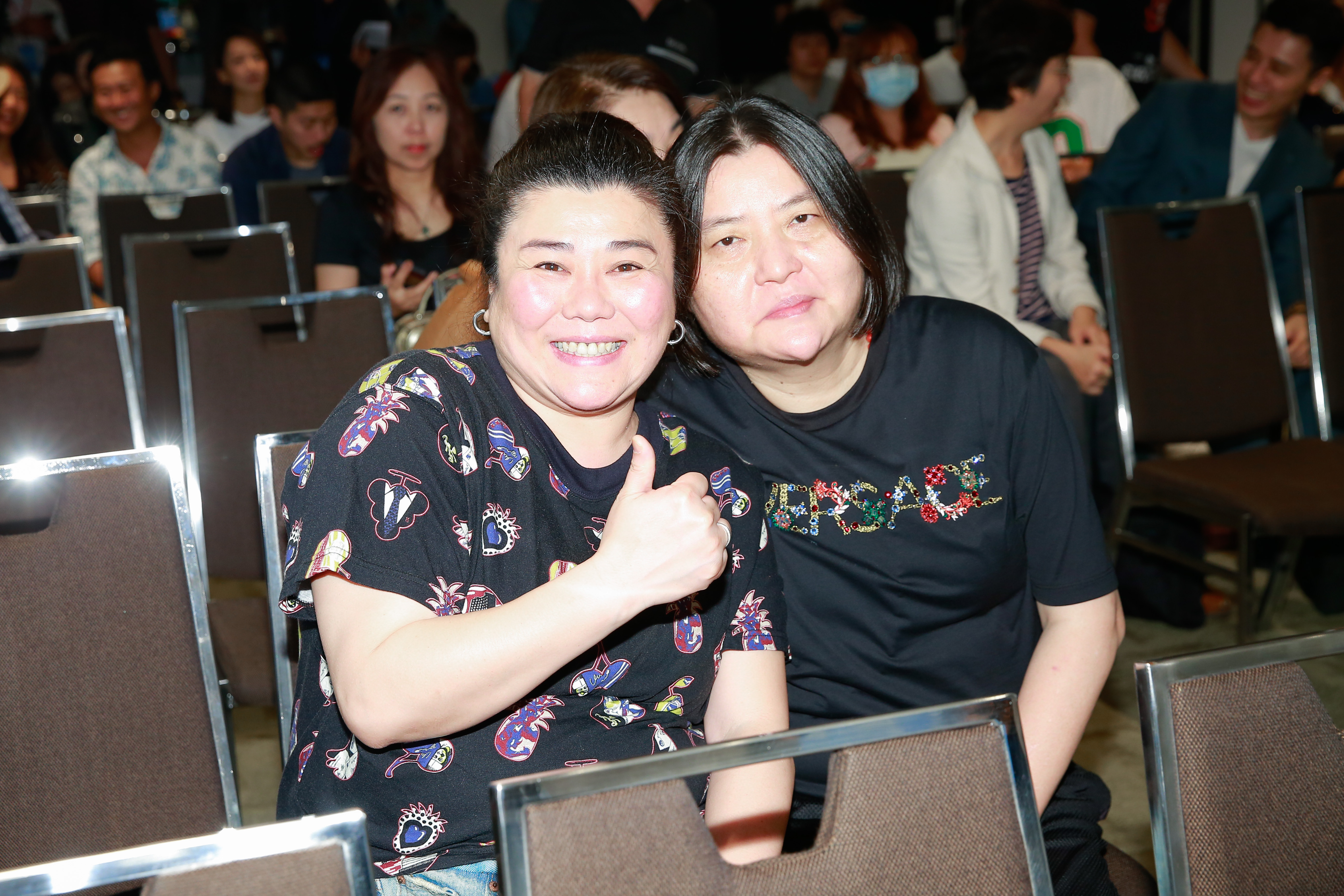 林美秀（左）將會加入邱瓈寬（右）所監製的賀歲檔新片演出，預計8月前往北海道拍攝。