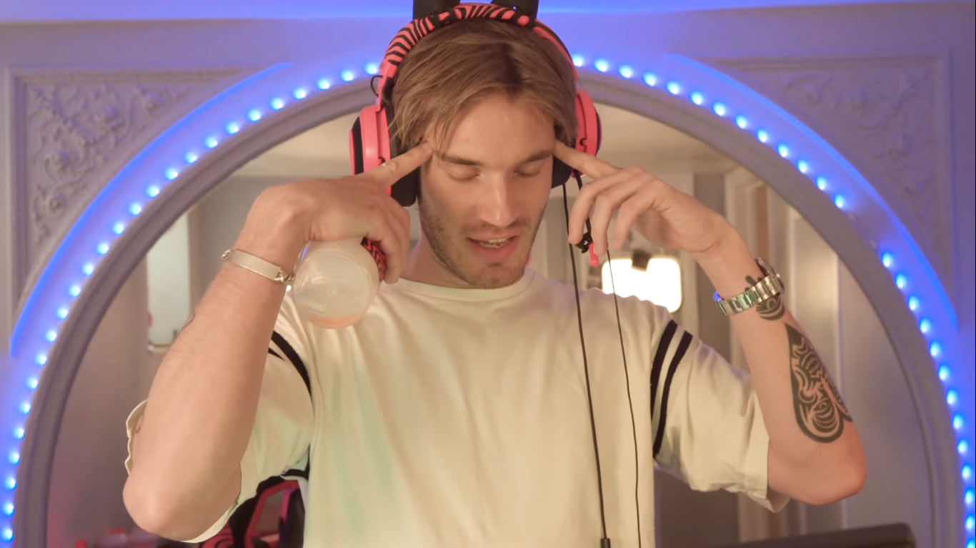 PewDiePie 回憶從 2010 年起就沒有放過長假。（翻攝 PewDiePie YouTube）