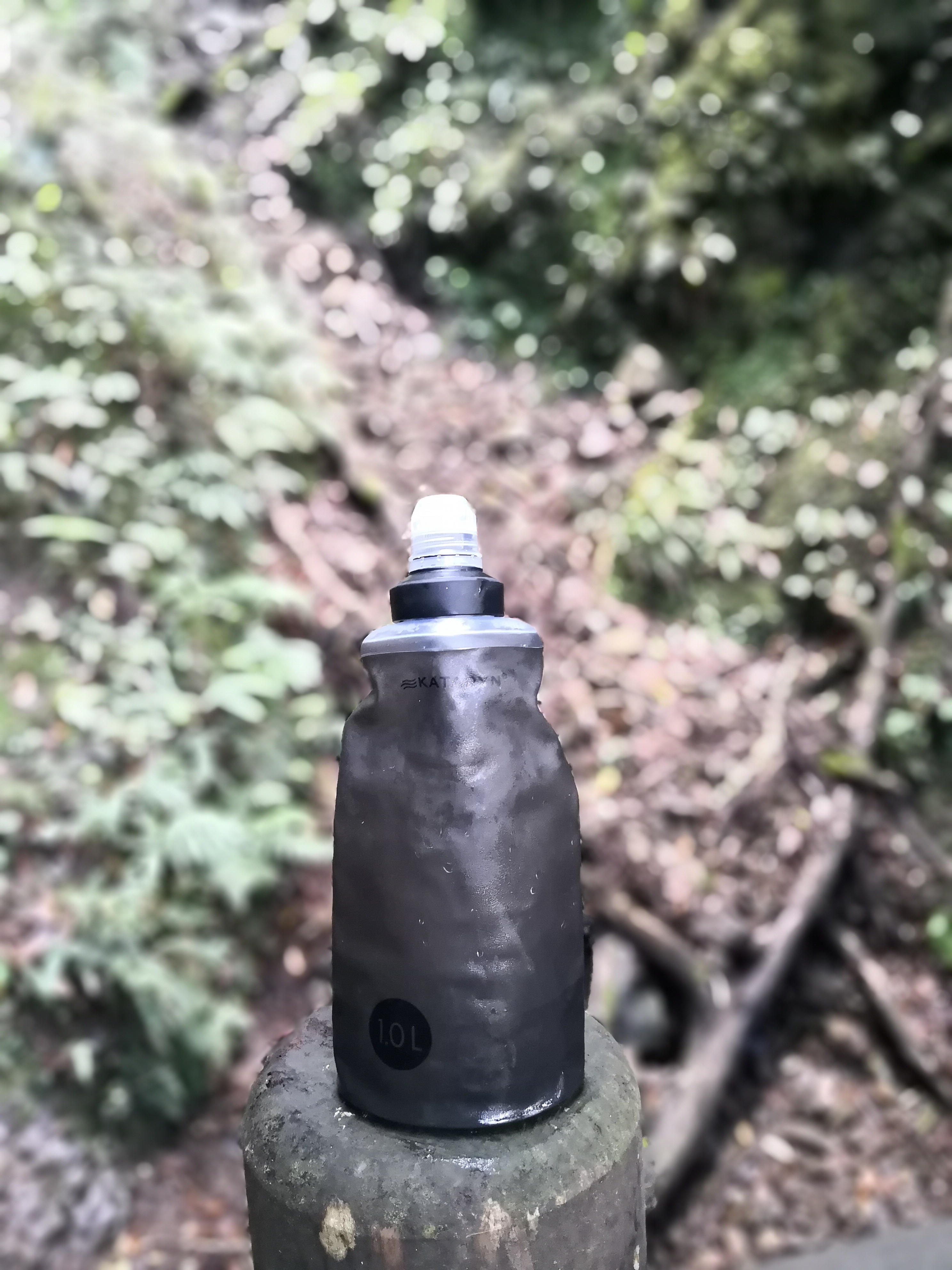 濾水器也可以當成水壼或水袋使用。