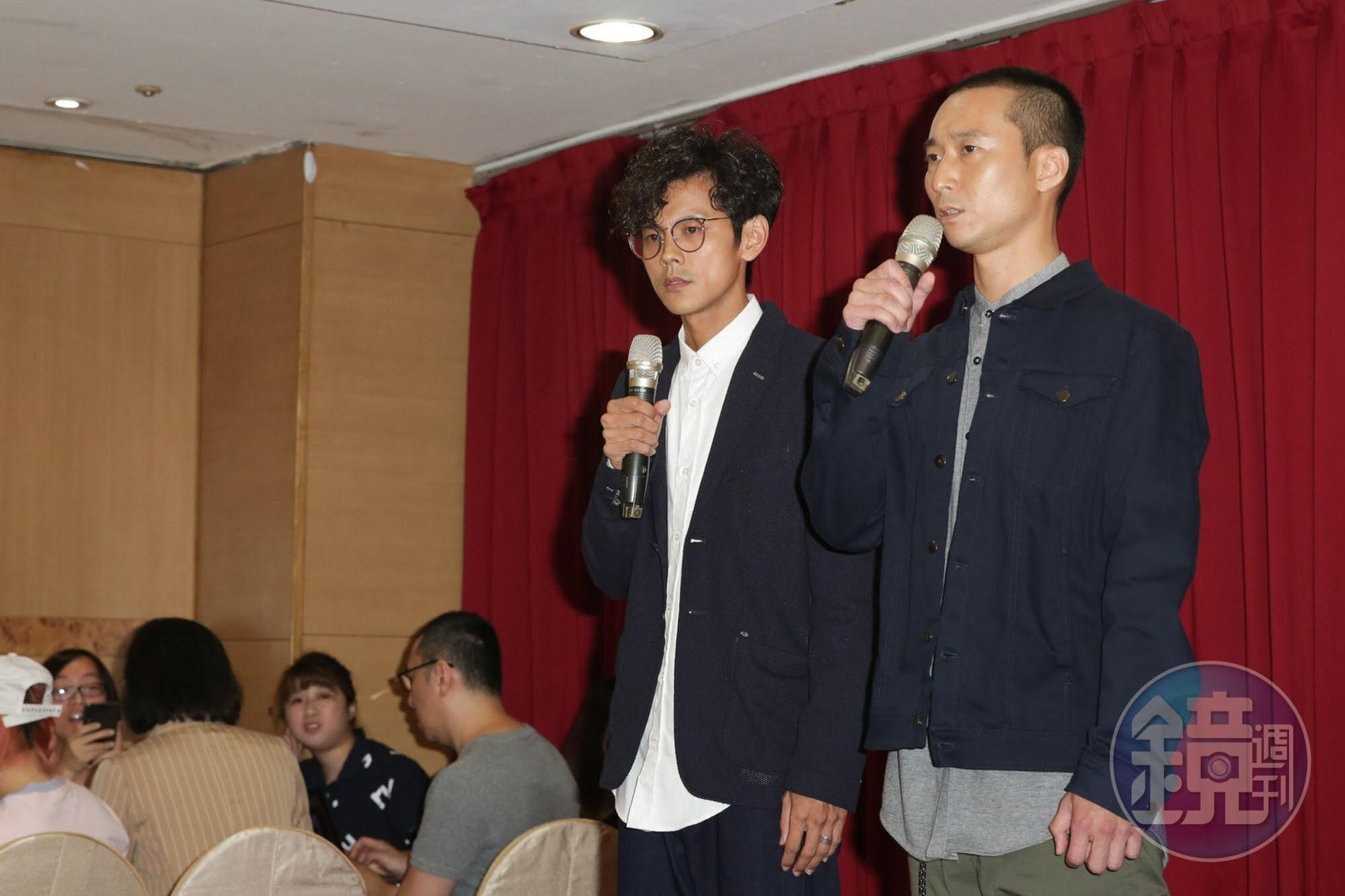 胡瓜坦言昨日「浩角翔起」合體道歉,他因健康檢查未關注。