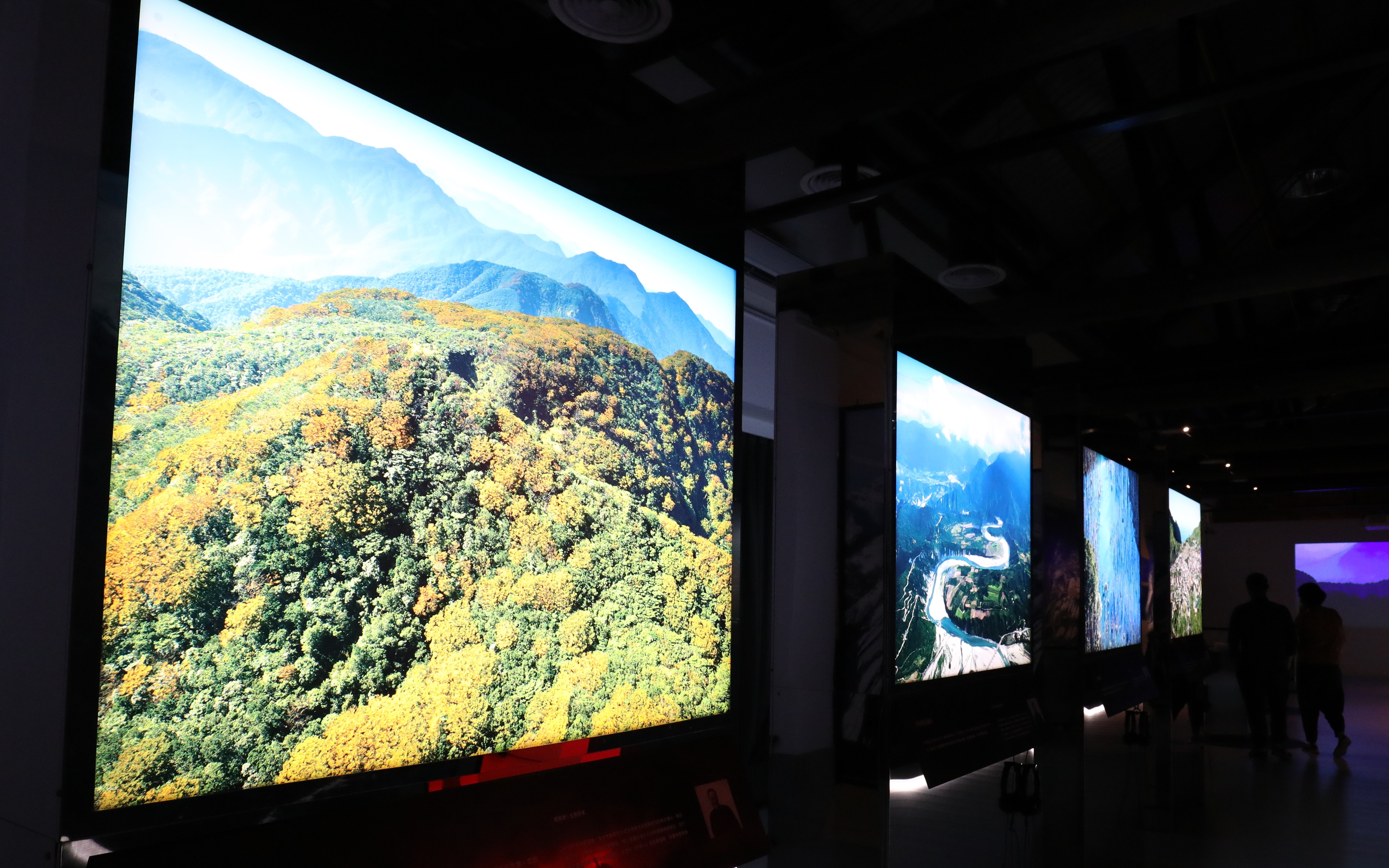 「齊柏林空間」首波展覽主題《見山》。