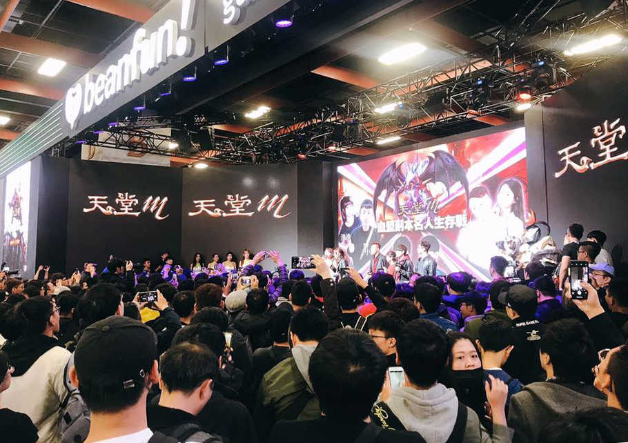 因愛打電動，瑞斯克2017年買到《天堂M》遊戲代理商橘子，大賺一倍。（翻攝自天堂M臉書）