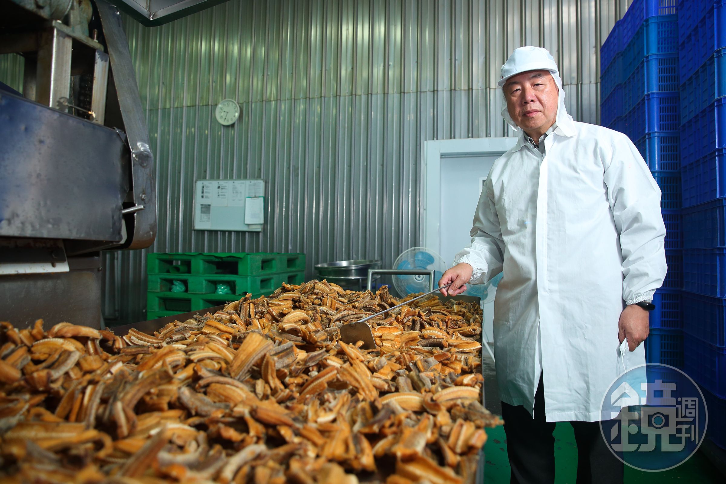 吳天賜18歲接班，帶領東和食品從農產轉型水產加工，拚出一片天。