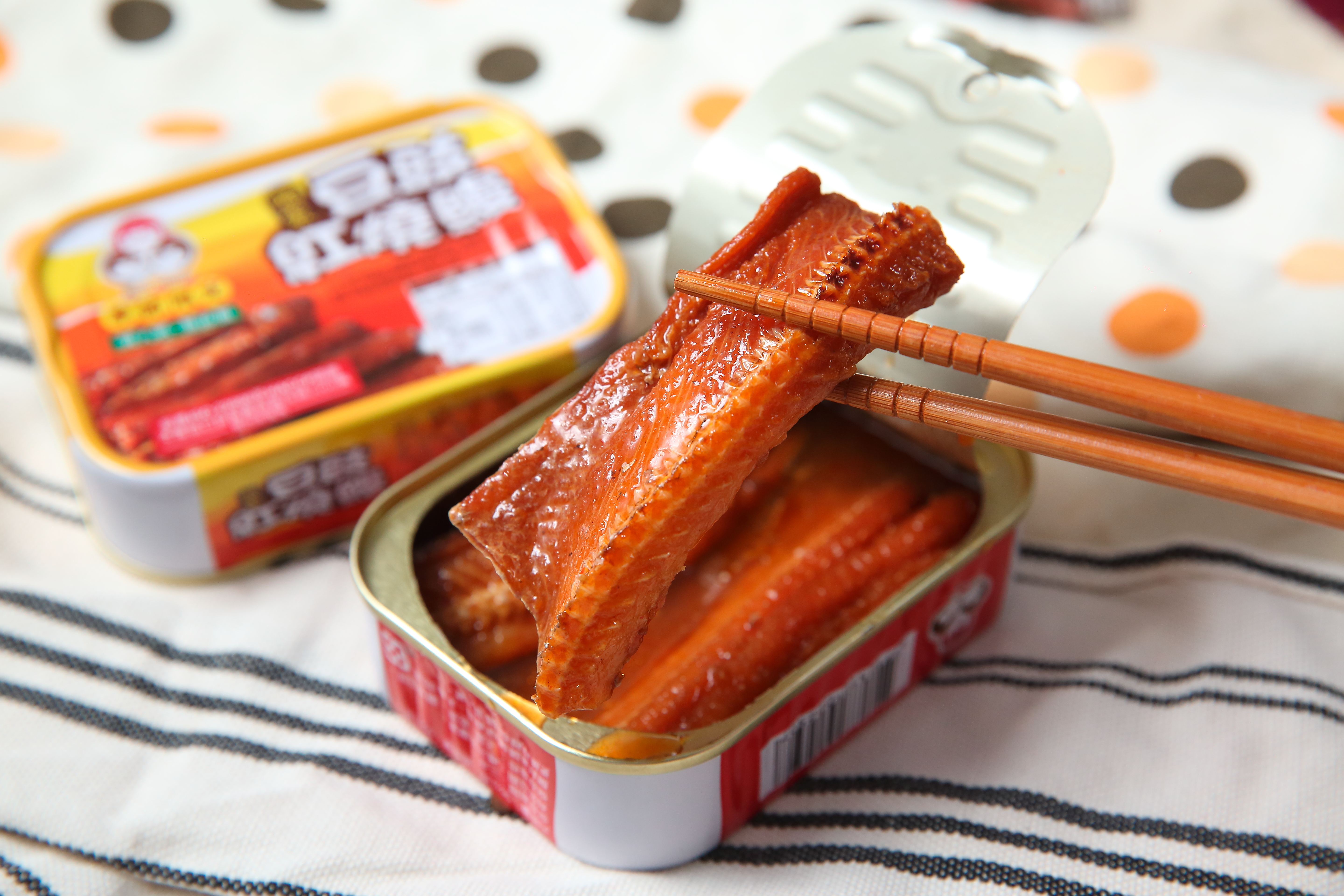 好媽媽的豆豉紅燒鰻曾是賣場百大熱銷商品，引起業界跟風。（35元）