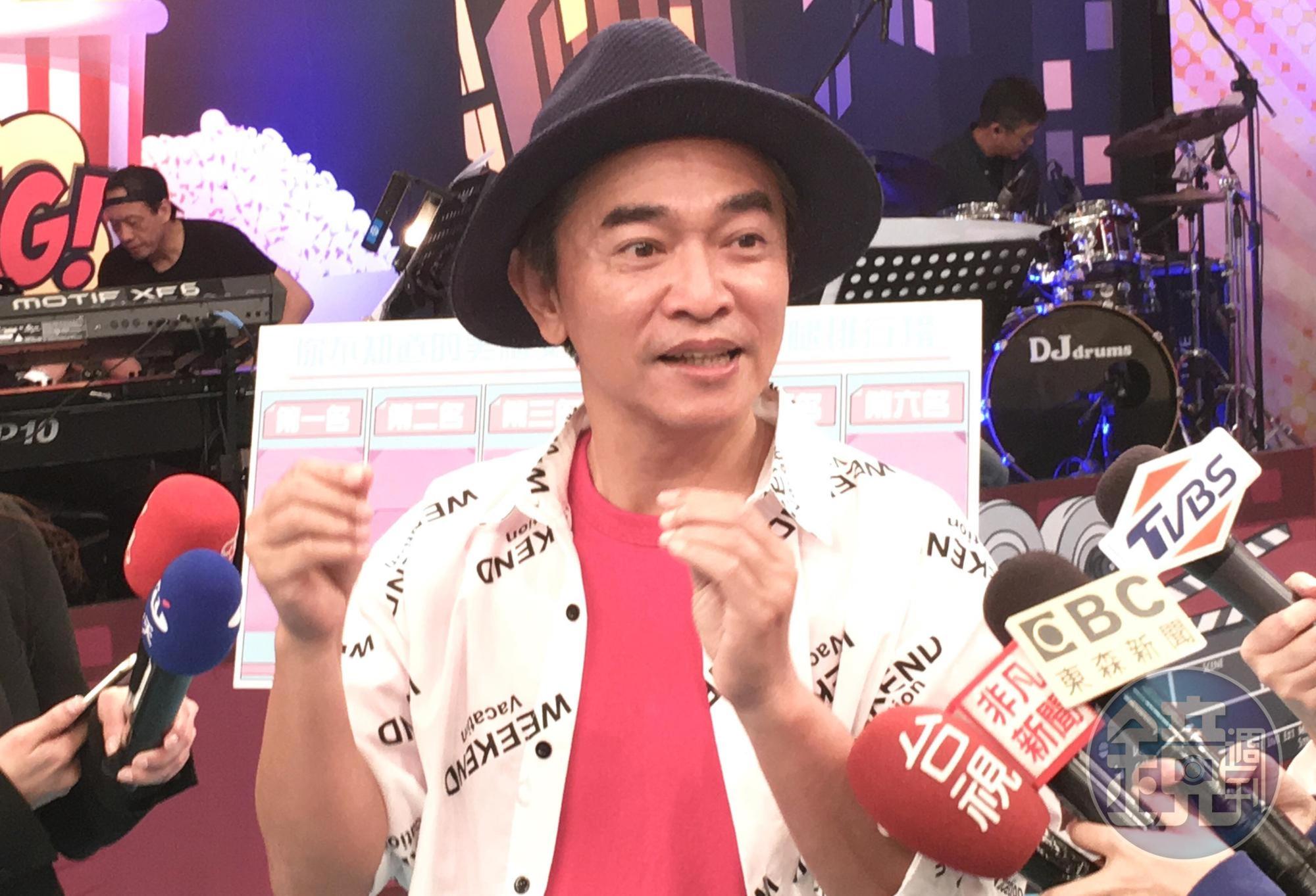 吳宗憲認為阿翔與謝忻只是螢幕情侶。