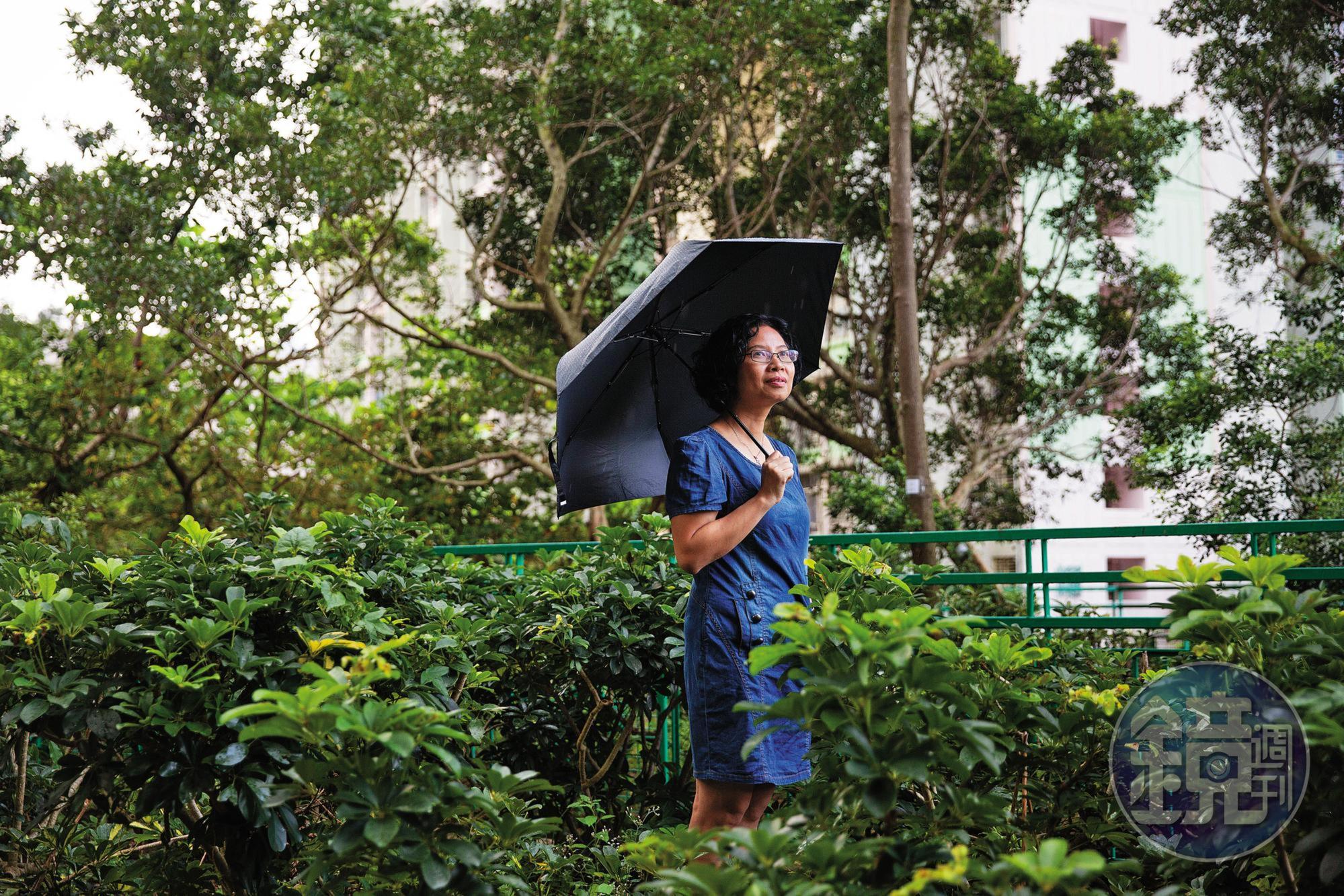 以新移民身分來港十多年,陸錦城支持香港人爭取法治獨立與民主自由。