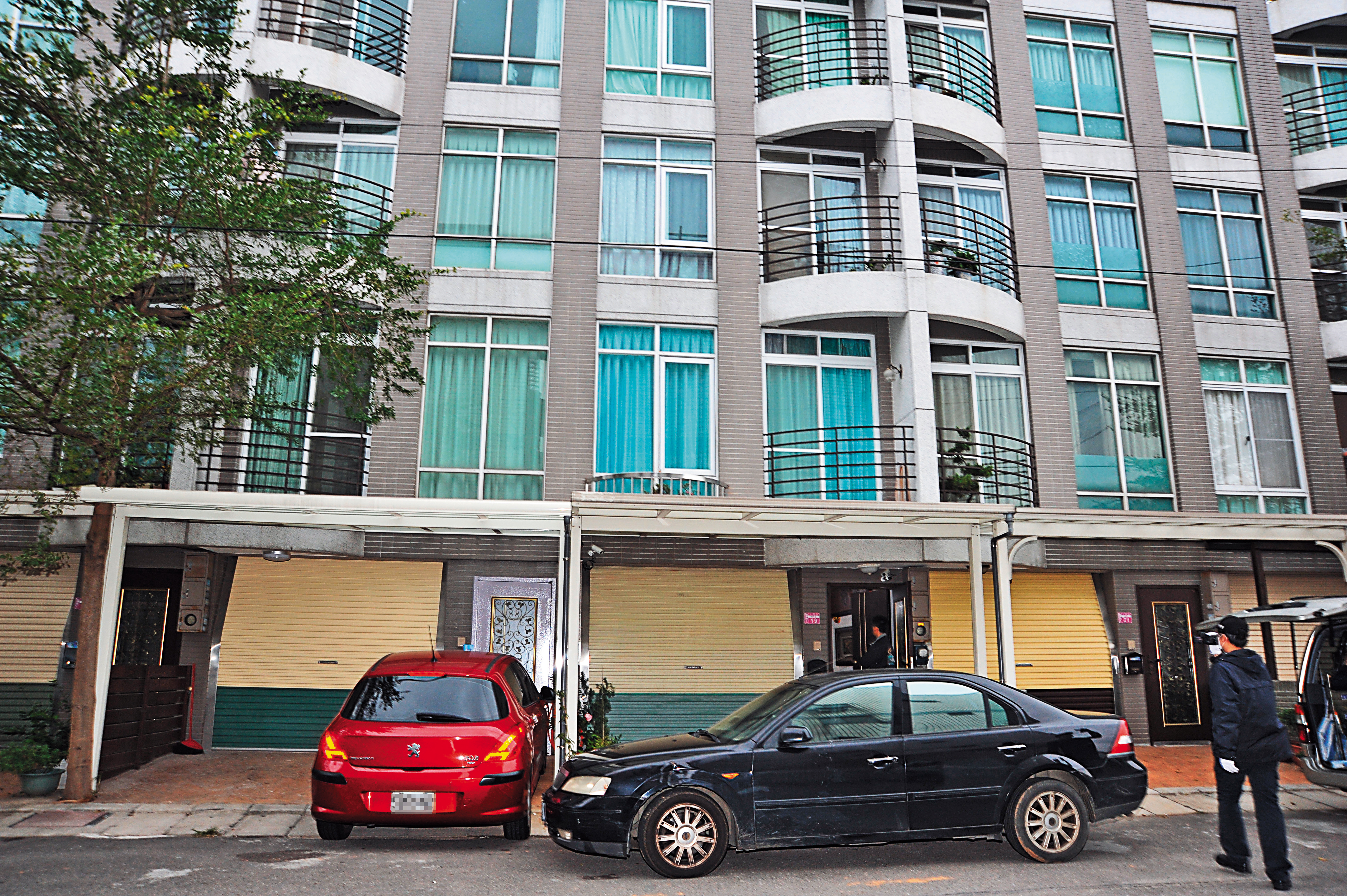 黃建河位於桃園龍潭的透天厝（圖），是白骨案的第一現場。（翻攝畫面）