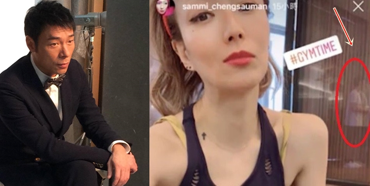 鄭秀文在IG的限時動態與許志安同框。（翻攝鄭秀文IG、許志安臉書）