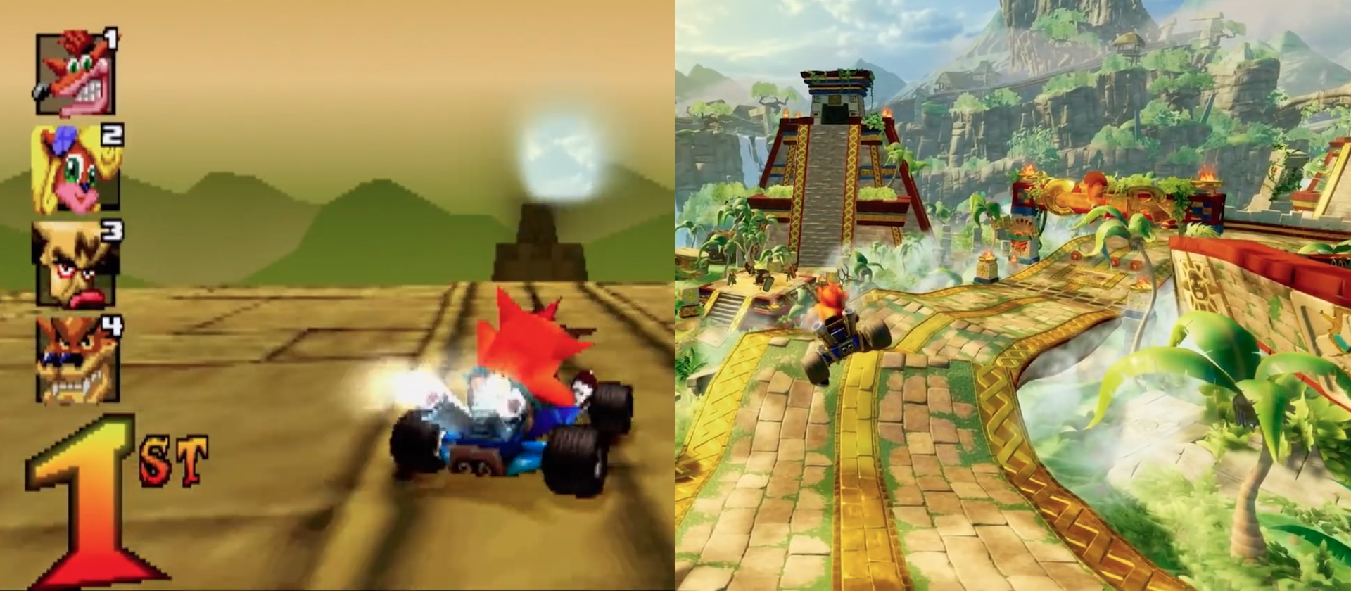  喜歡「袋狼賽車」或是被稱為「古惑狼賽車」的玩家們有福囉！