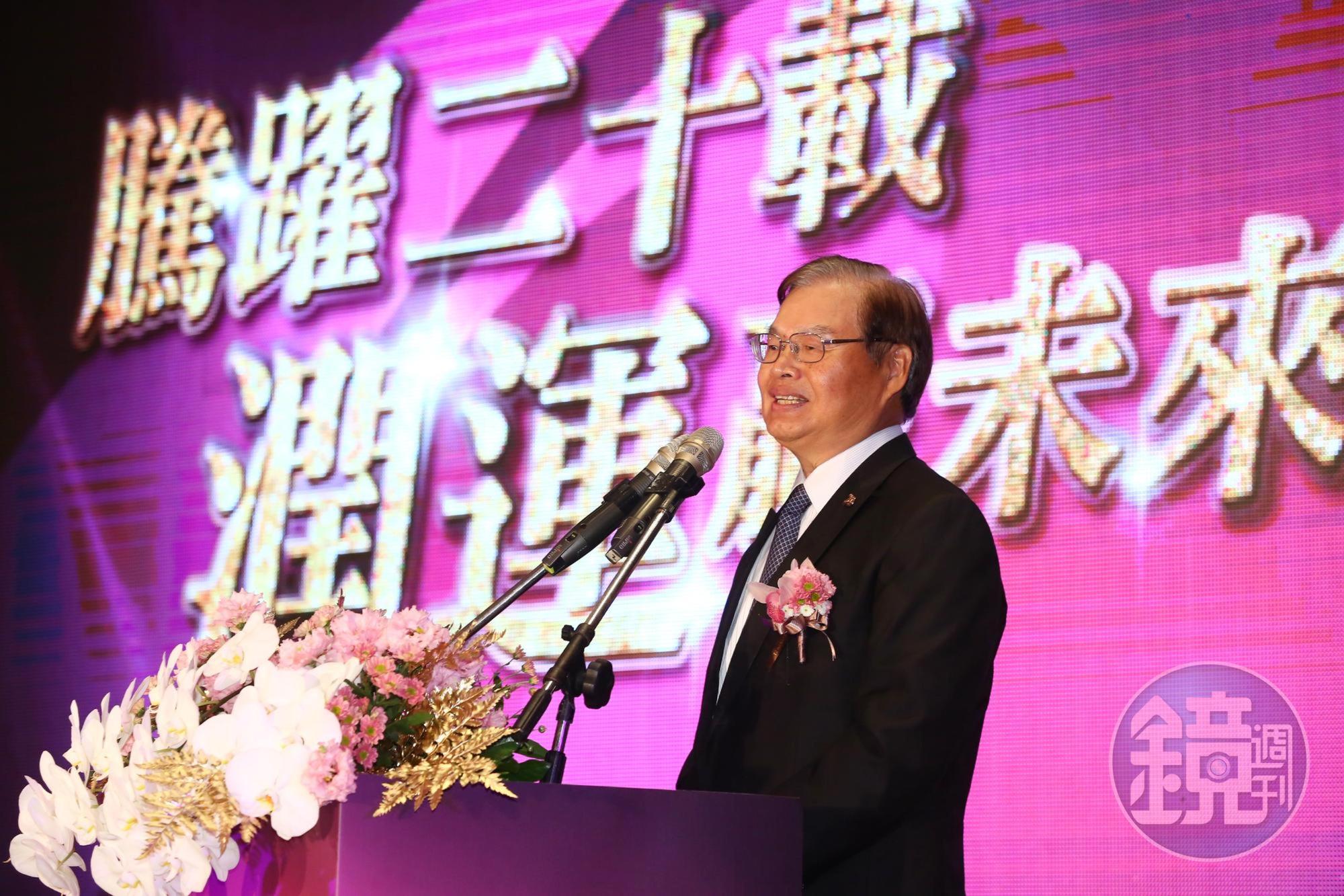 20週年感恩酒會上,董事長田天明表示,去年和潤及和運總獲利達30億元,今年將進一步向上衝上33億元。