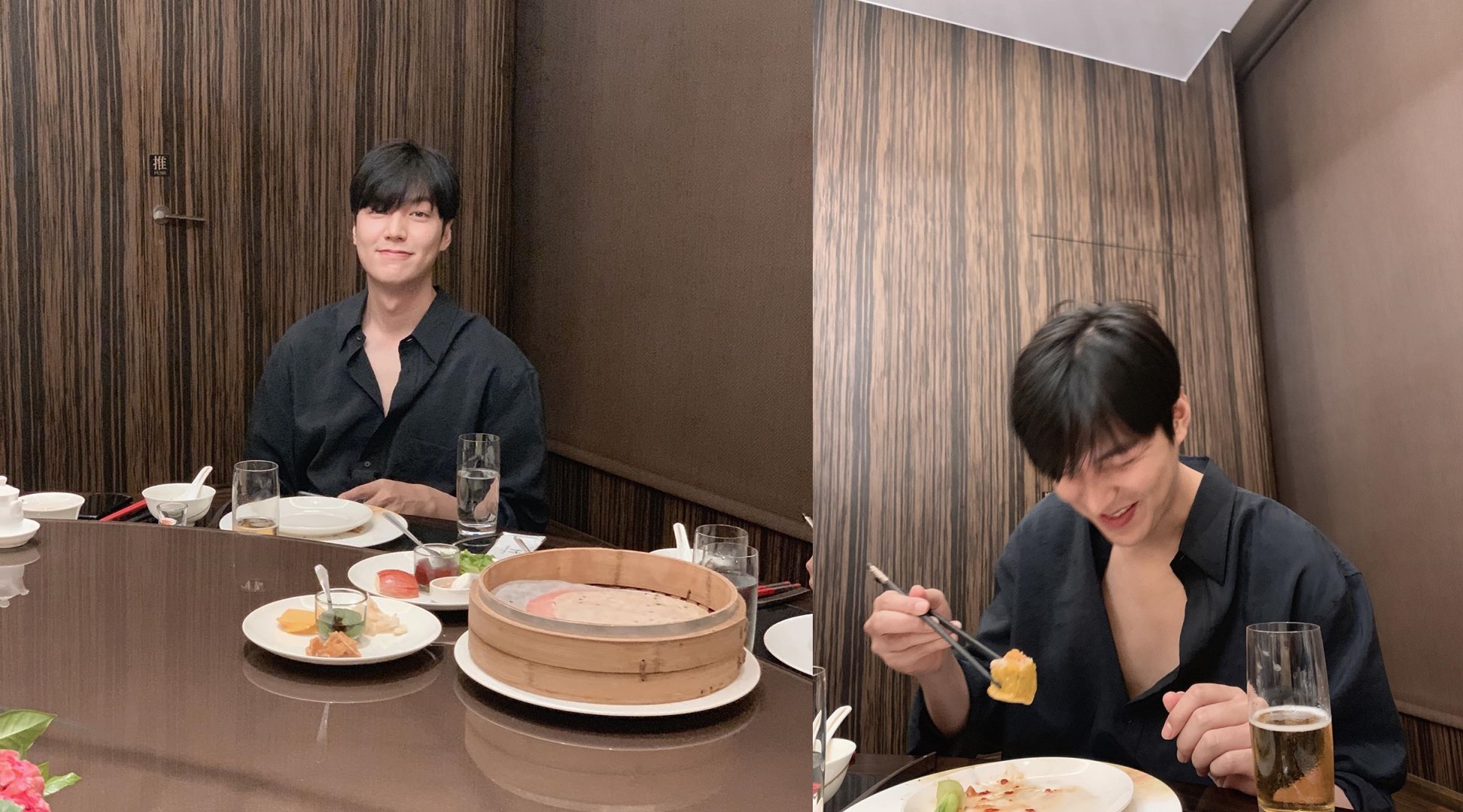 李敏鎬在SNS向台灣粉絲問好。（合成自李敏鎬IG）