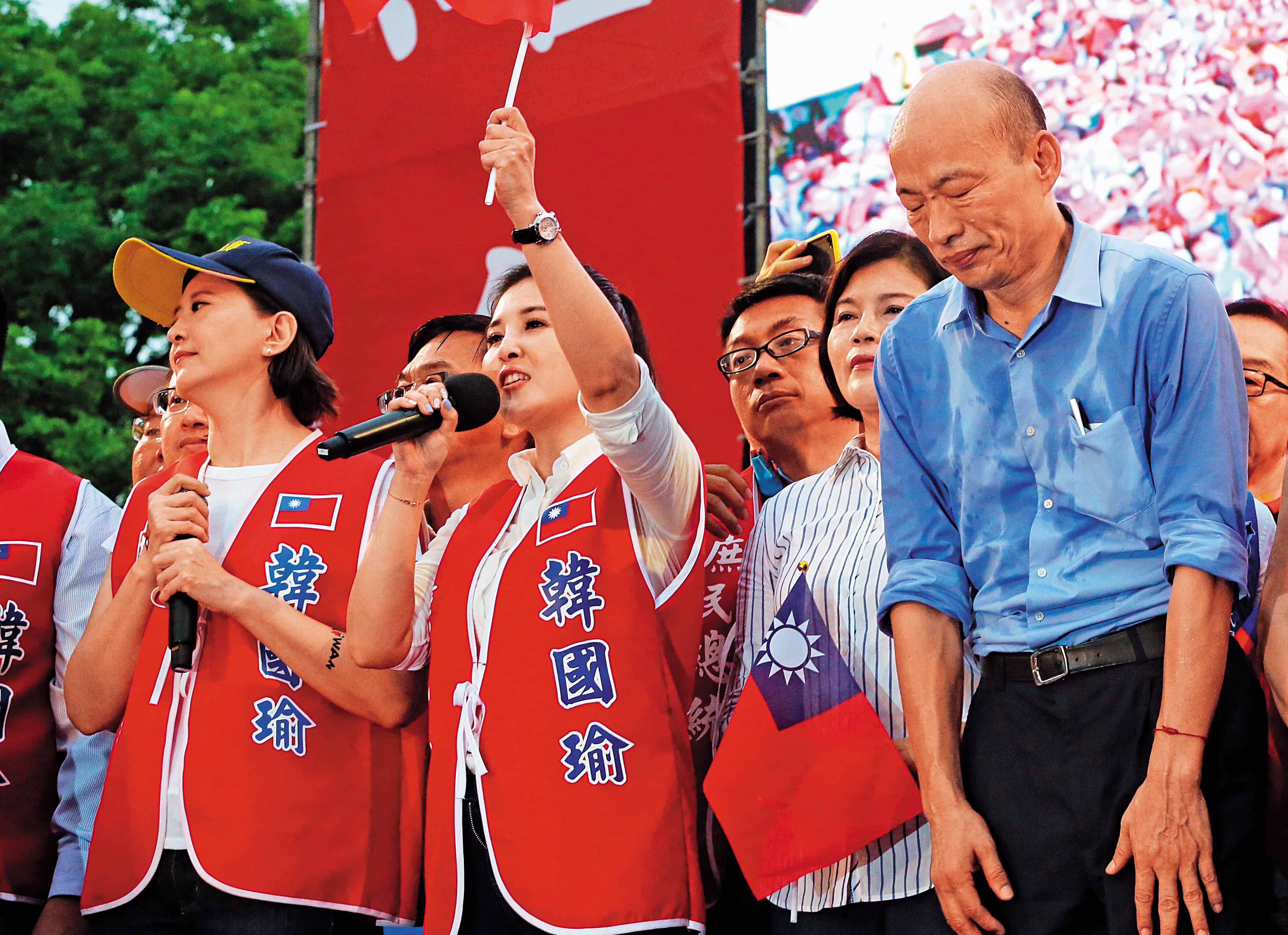 台北市議員王欣儀因力挺反核食遭恐嚇，也與暗網有關。