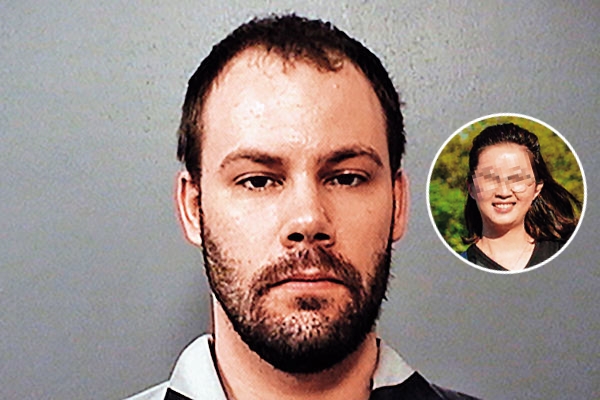 大陸留學生章瑩穎（右圖）在美國遭姦殺，警方查出嫌犯克里斯坦森是從「暗網」學習犯罪手法。（翻攝伊利諾伊大學警察局）