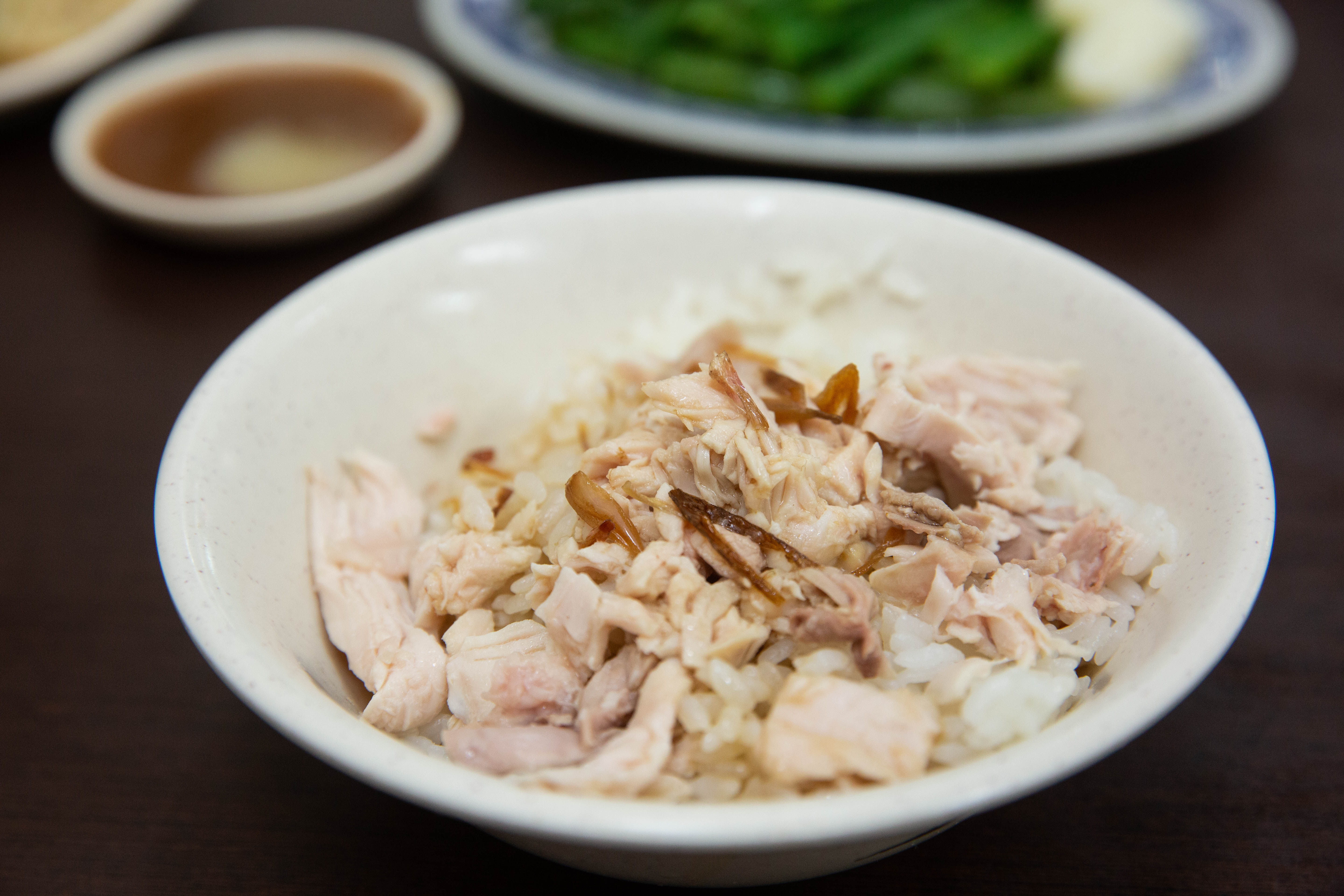 嘉義人的招牌火雞肉飯。（25元／小碗）