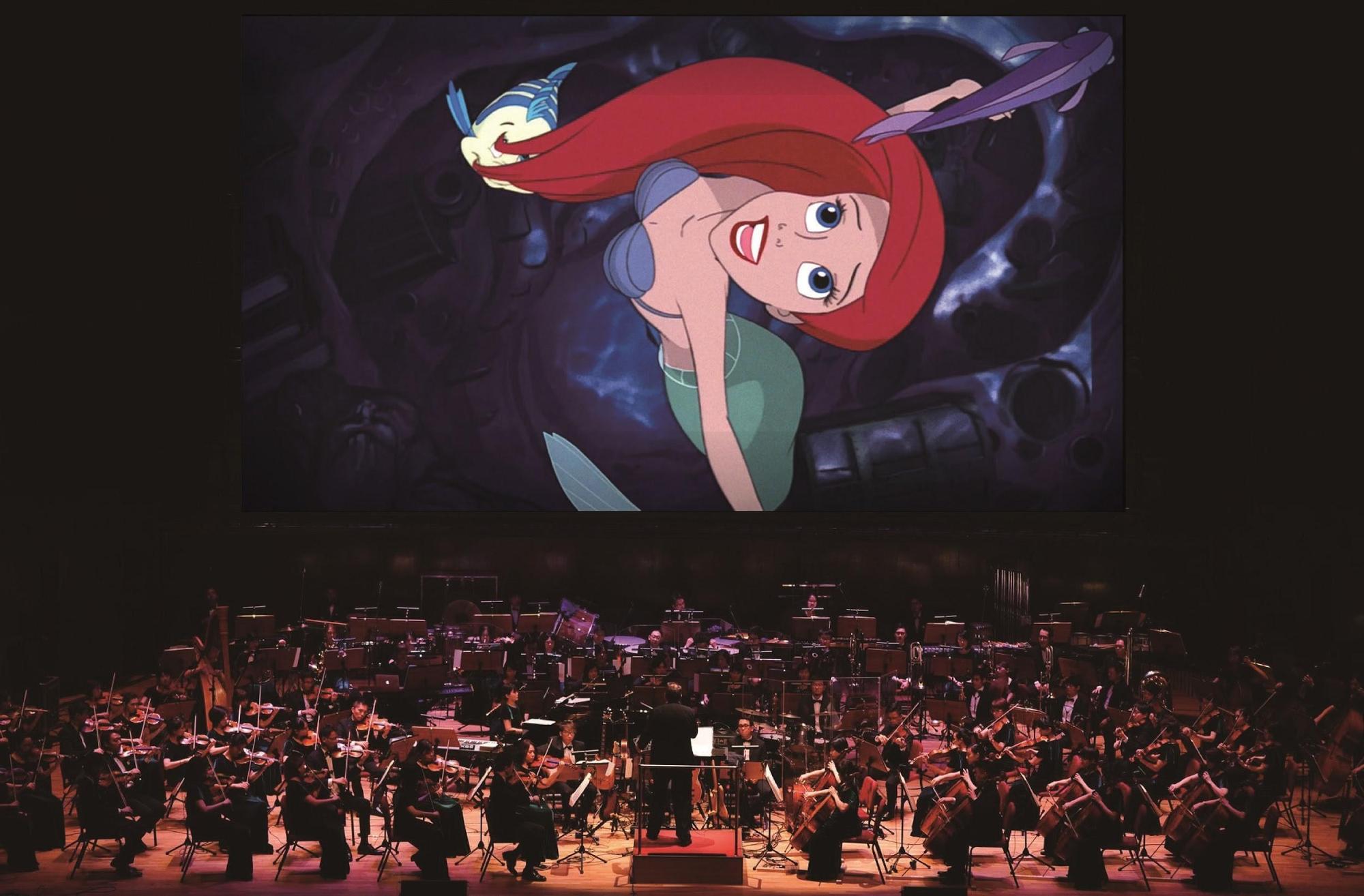 《小美人魚》動畫交響音樂會將於7月上旬來台演出。（牛耳藝術提供）