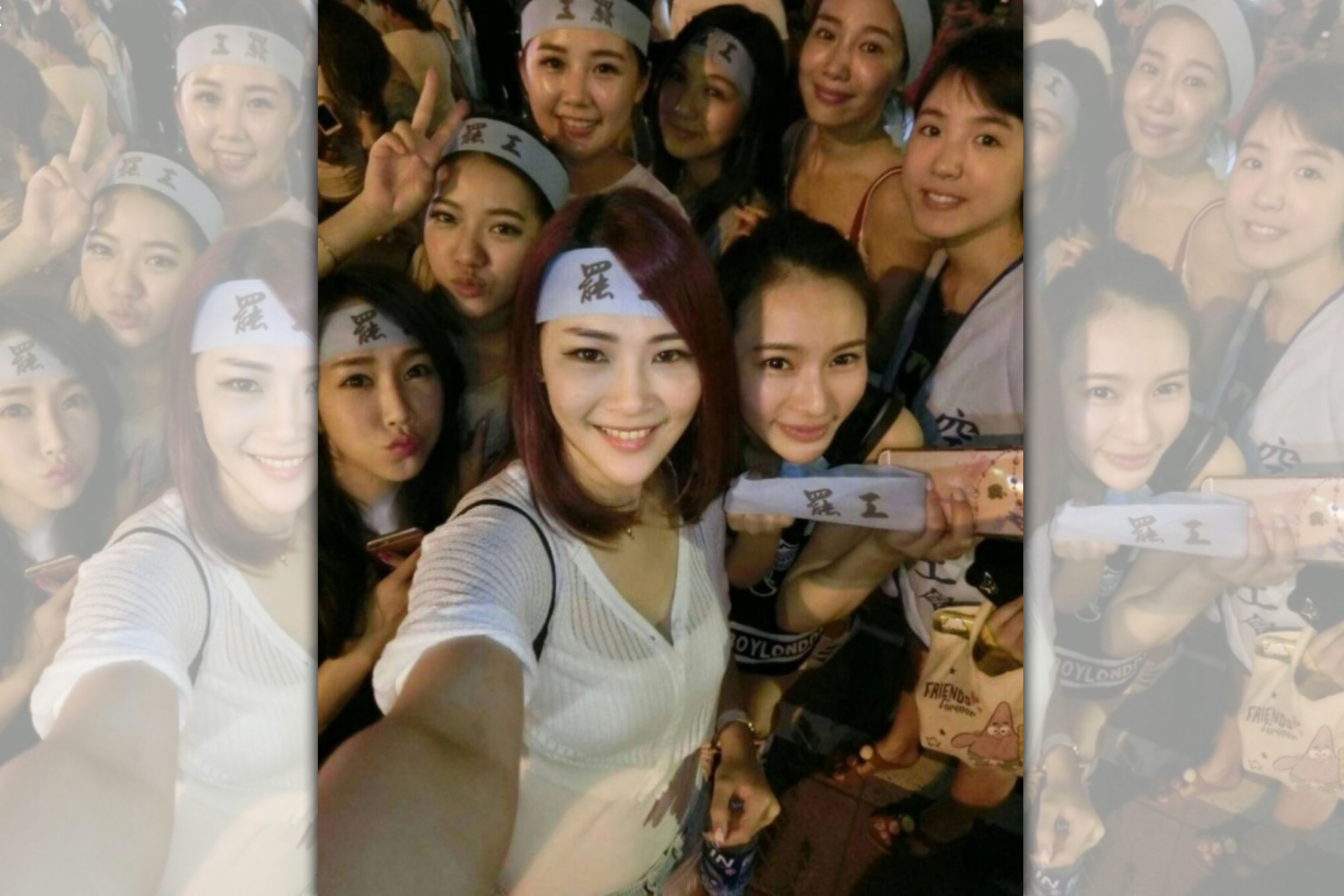 華航空服員罷工時，也曾傳出有酒店妹想利用其高顏值特性牟利。（翻攝畫面）