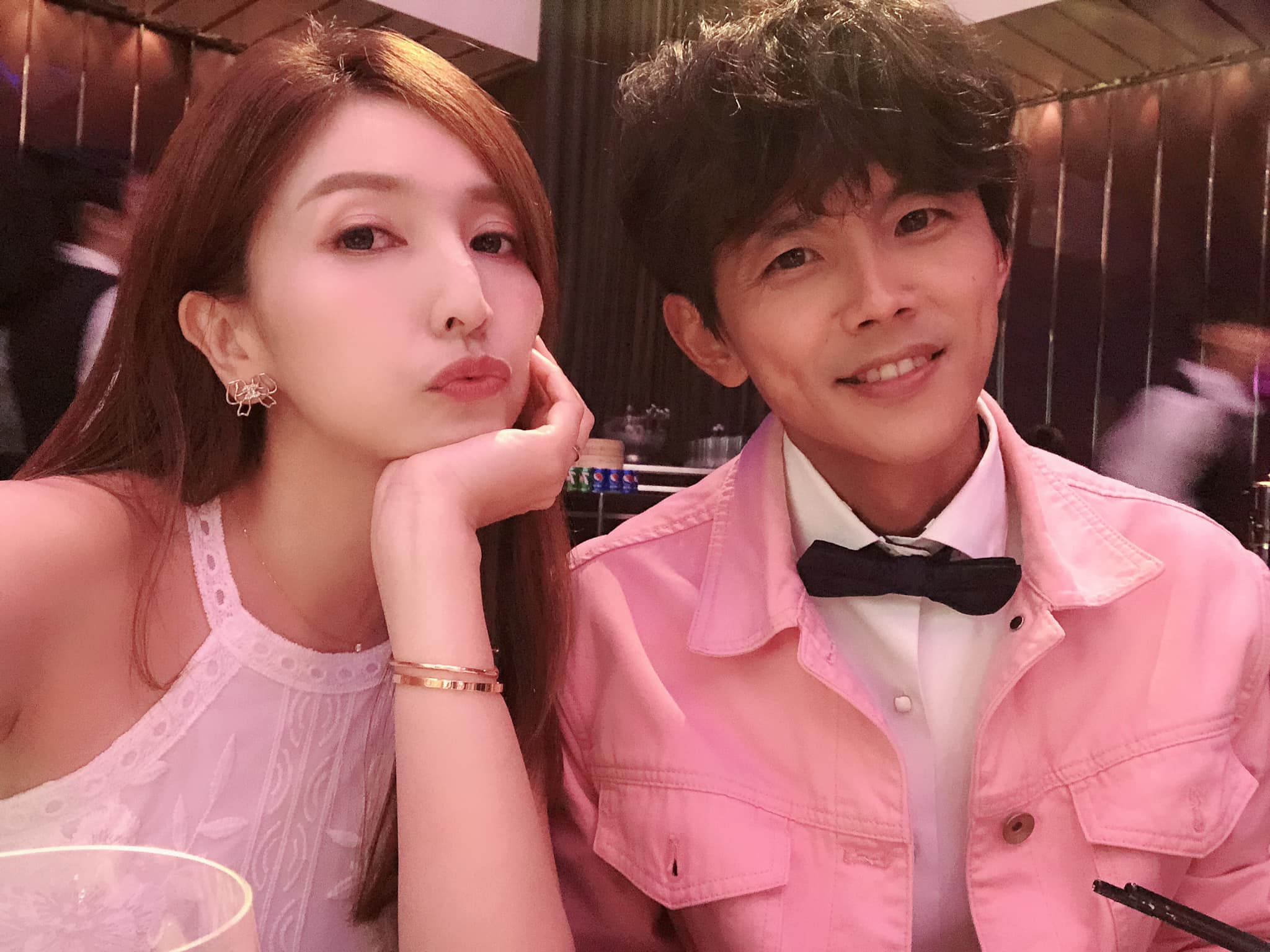 不只Grace發文挺老公，阿翔也努力挽回這段婚姻。（翻攝自Grace臉書）