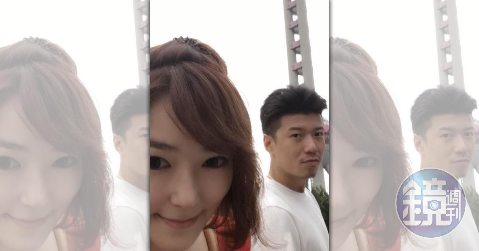 李柏蓉為愛追到上海,在台灣形同人間蒸發。(董女提供)