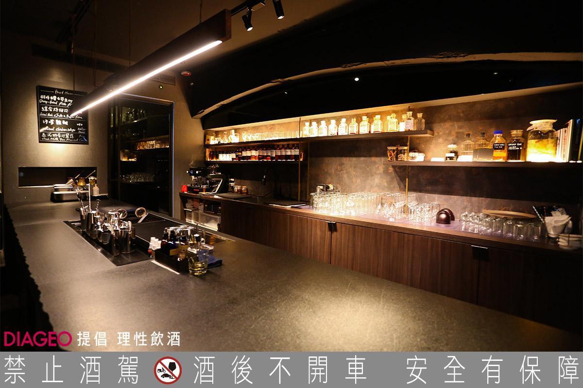 Testing room以調酒實驗室的概念誕生。
