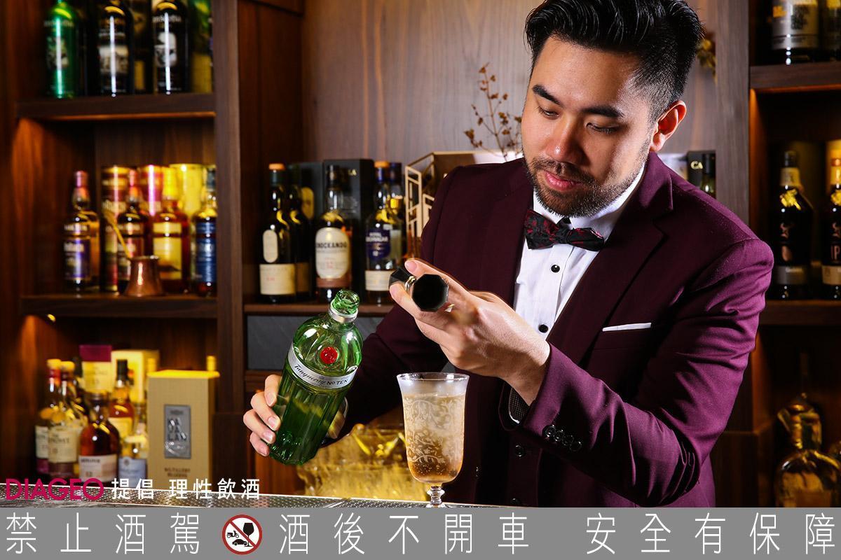 談起調酒，Tonic眼睛瞬間散發光芒。