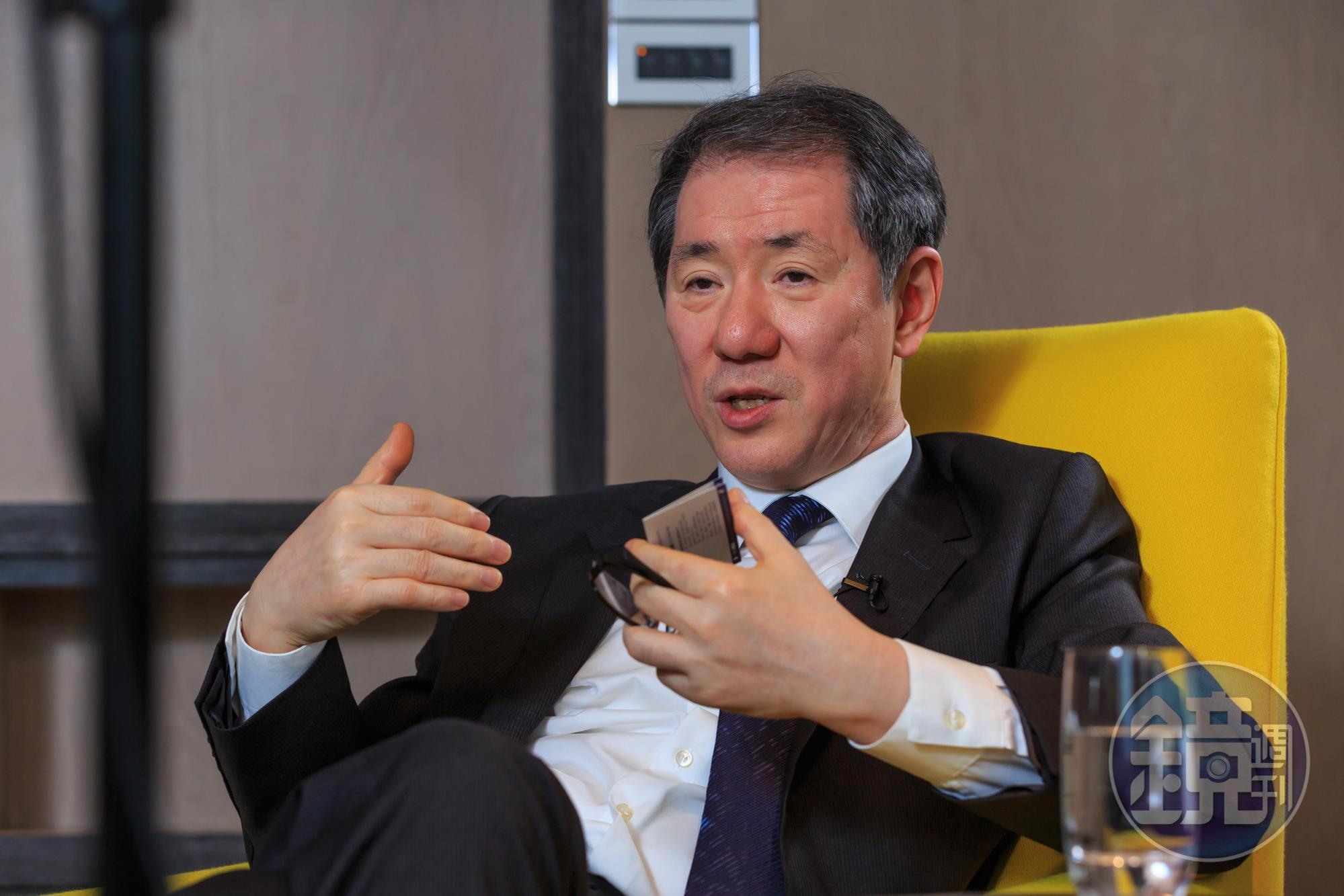 投審會認為南海控股與中國大陸市場淵源及關聯極深,易受大陸政策影響。圖為南海控股集團主席于品海。