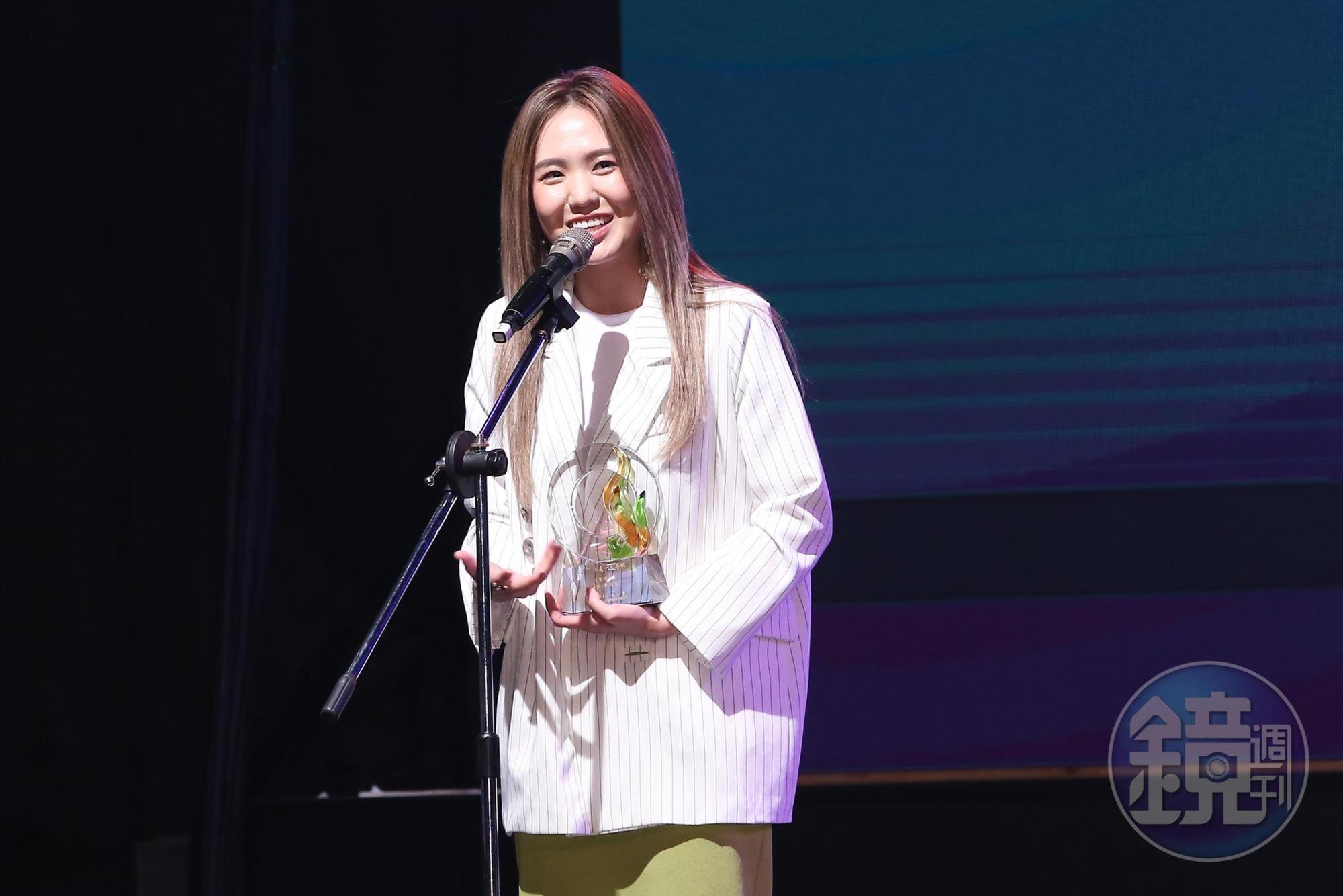 入圍金曲歌后，孫盛希擔心自己的體態，近期節食且健身。