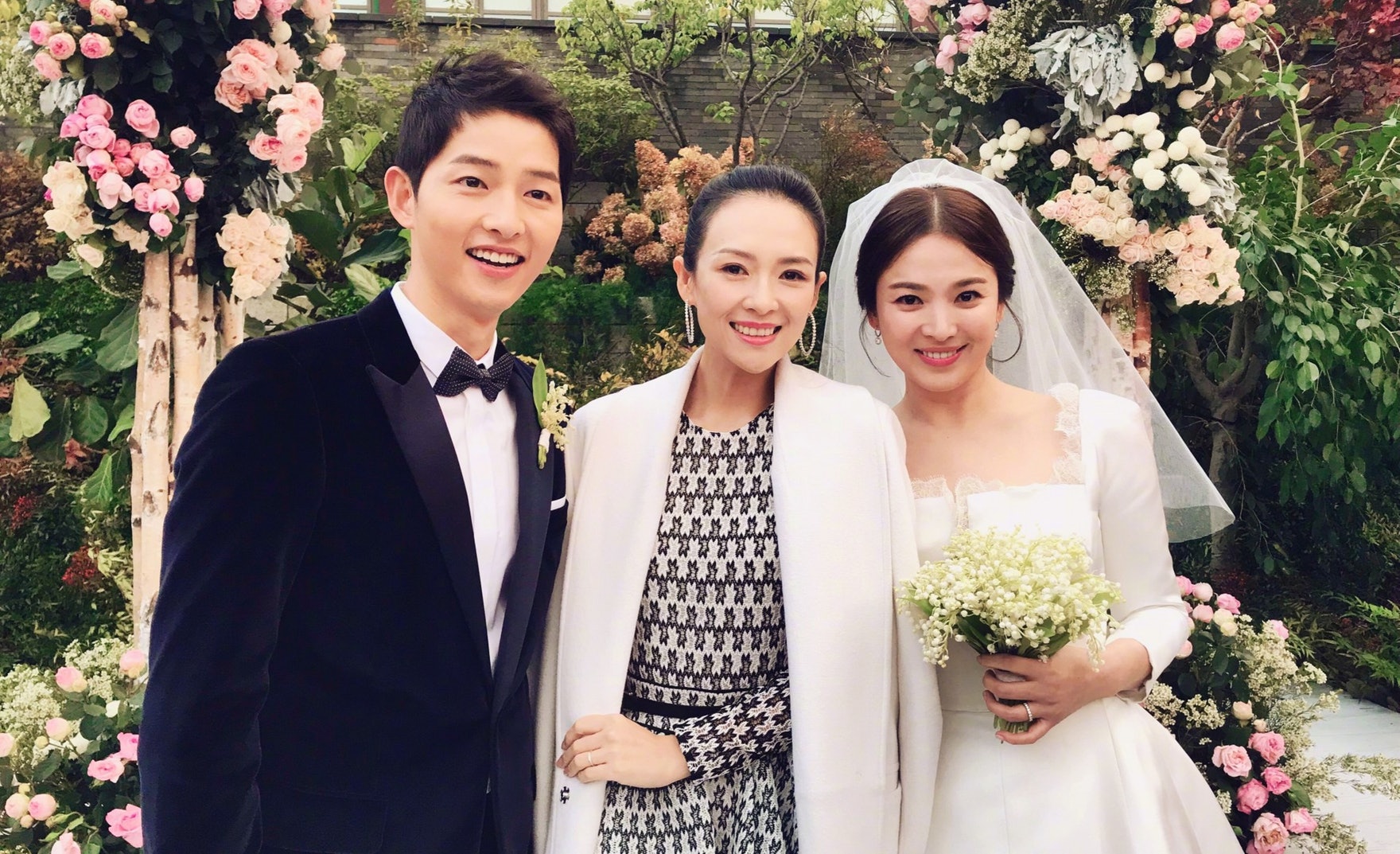 章子怡曾獲邀參加雙宋婚禮。（網路圖片）