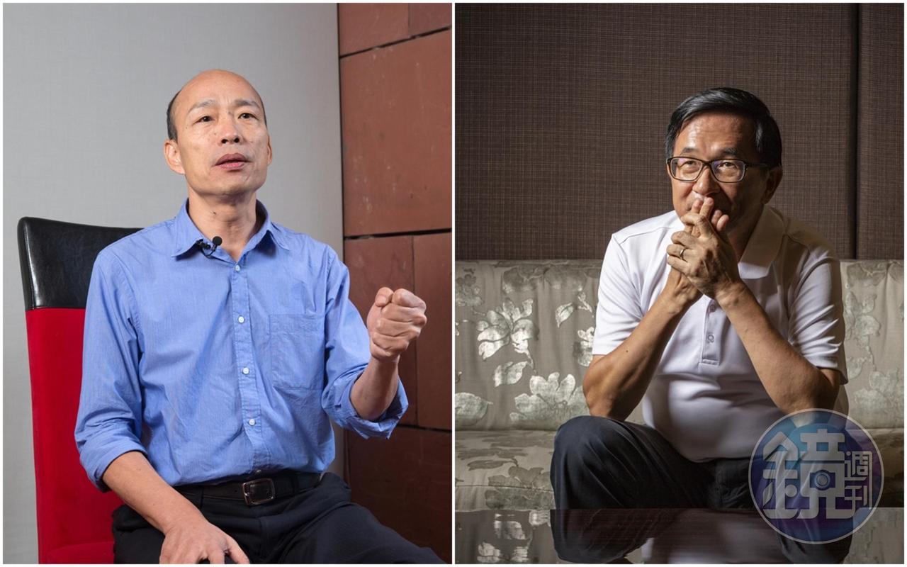 對於民間團體發起韓國瑜的罷免連署,前總統陳水扁強調,下次投票別選他就好,「這樣罷來罷去,『冤冤相罷』何時了?!」