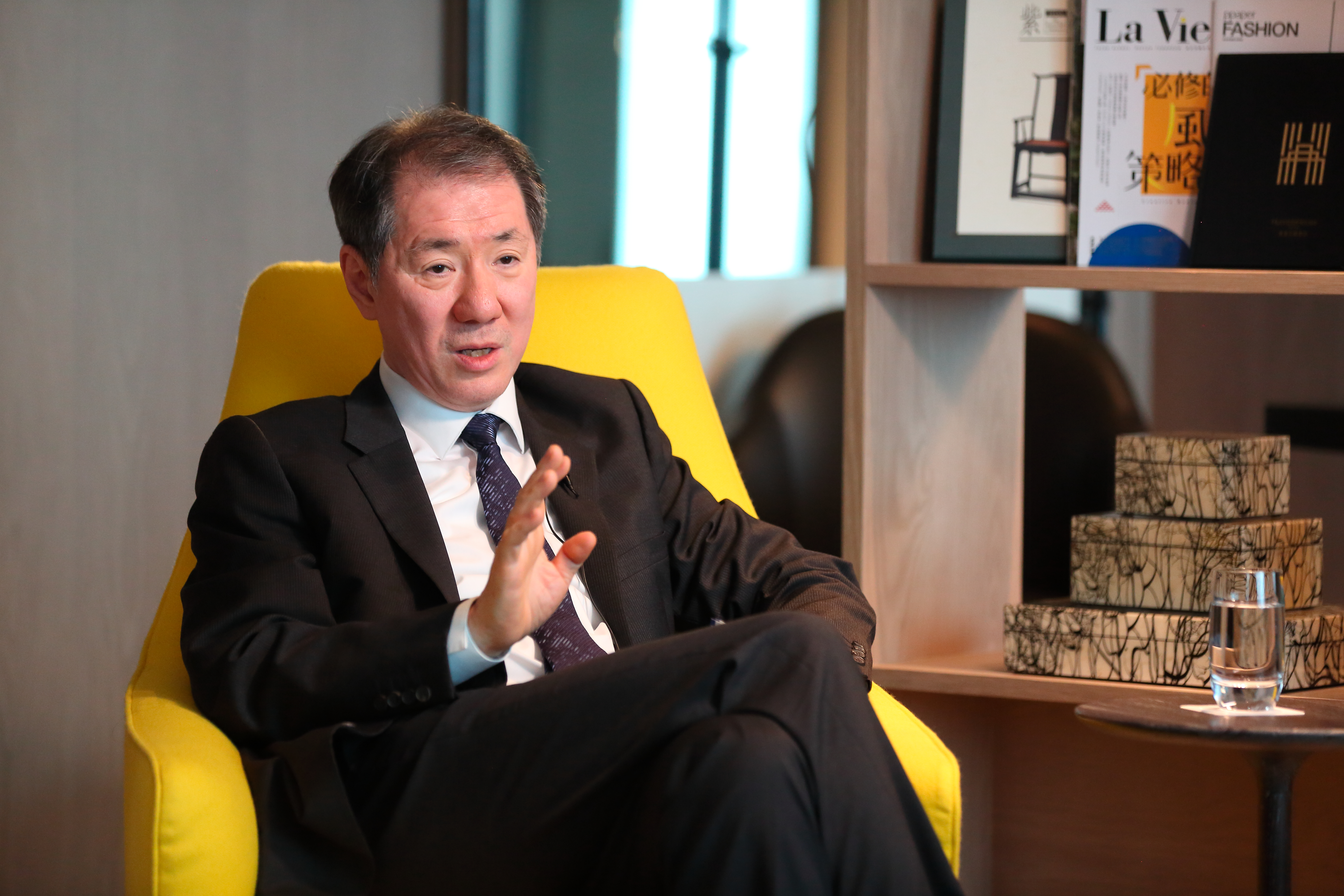 對於雙子星案遭駁回一事，南海控股董事會主席于品海無法接受。