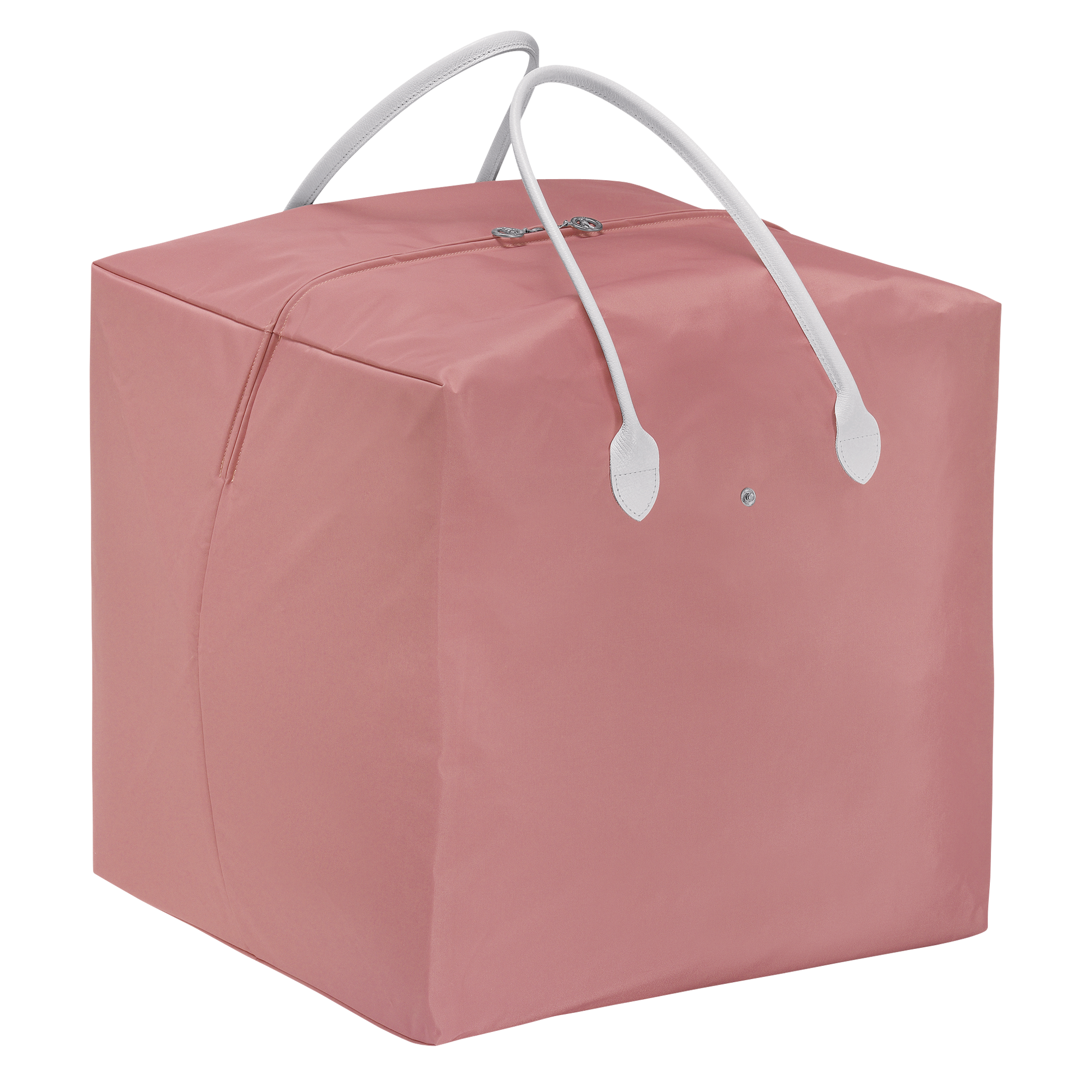Longchamp x nendo系列粉紅色立方體手袋（尺寸L）。NT$9,200