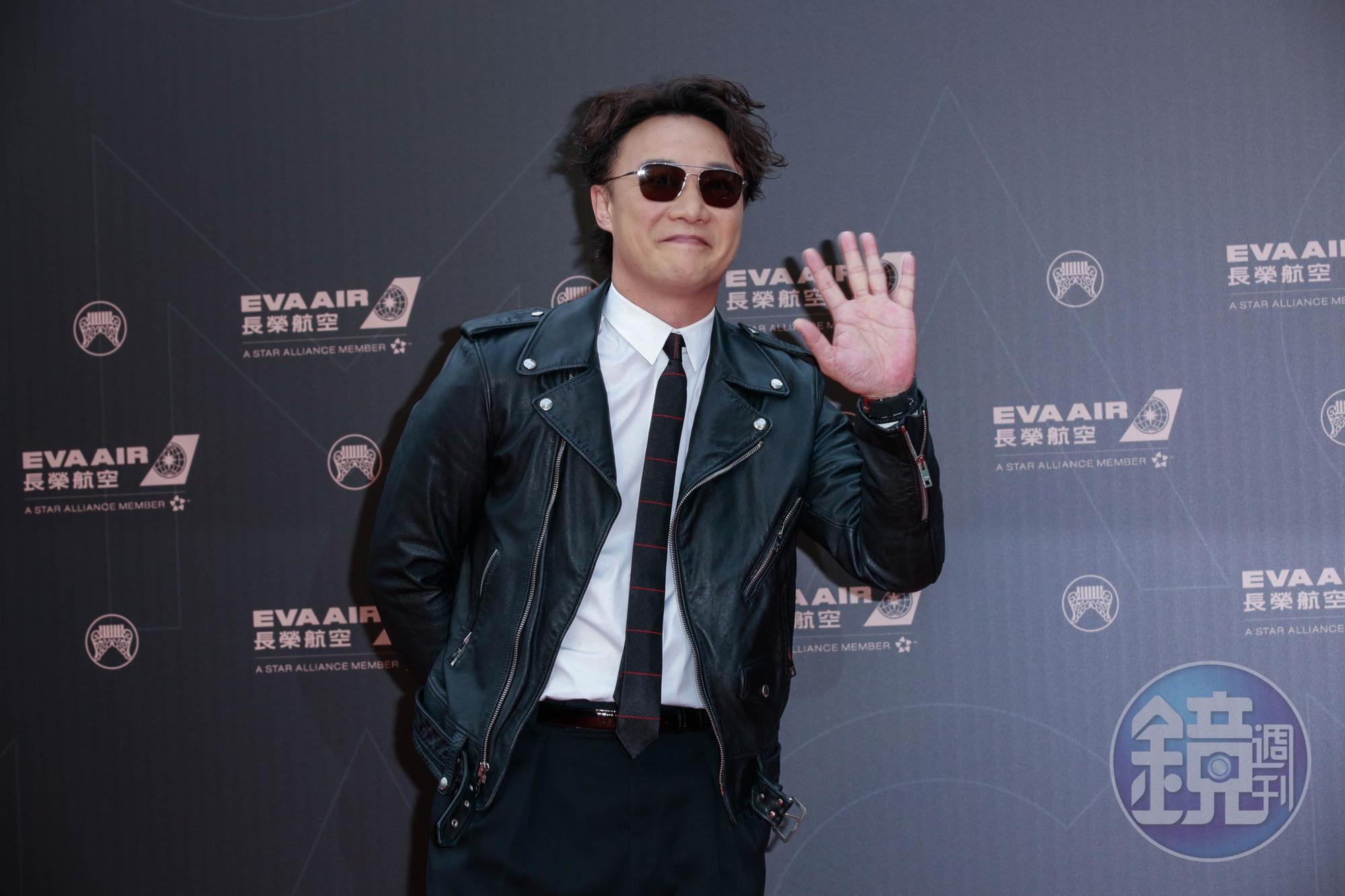 陳奕迅帥氣走星光，尖叫聲不斷。